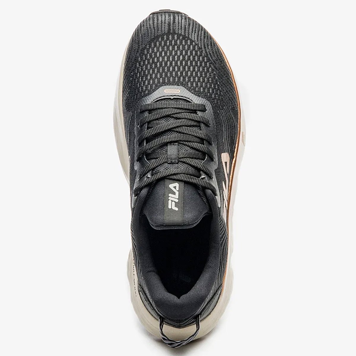 Tenis Fila Maxximus Feminino Preto Cobre Preto/Bronze 4