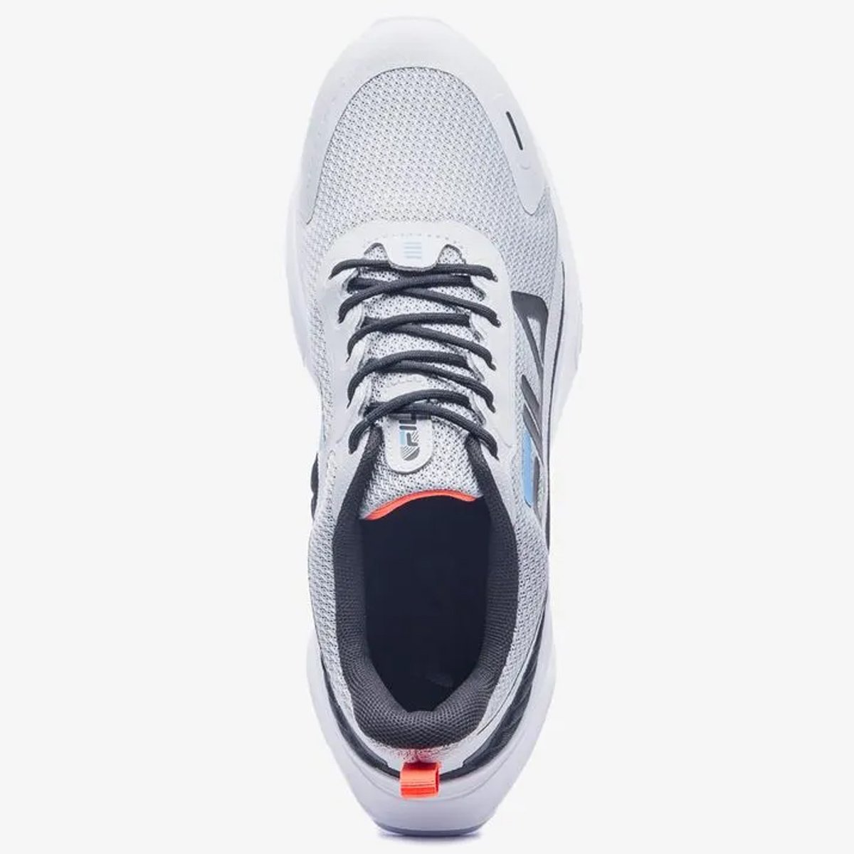 Tenis Fila Progress Lite Masculino Prata Preto Cinza 4