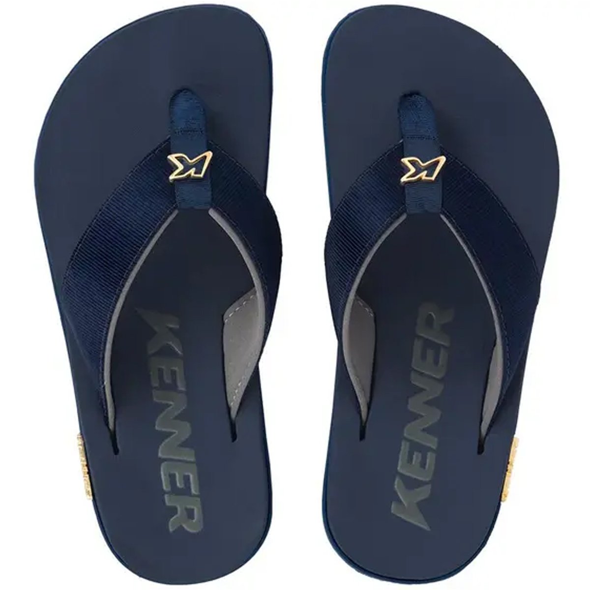 Chinelo Kenner Kivah Masculino Azul Azul 1
