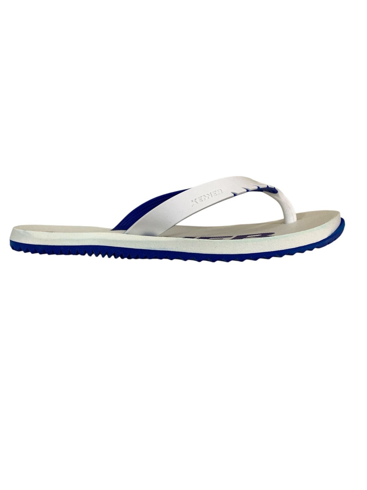 Chinelo Kenner Red Masculino Branco Branco/Azul 2