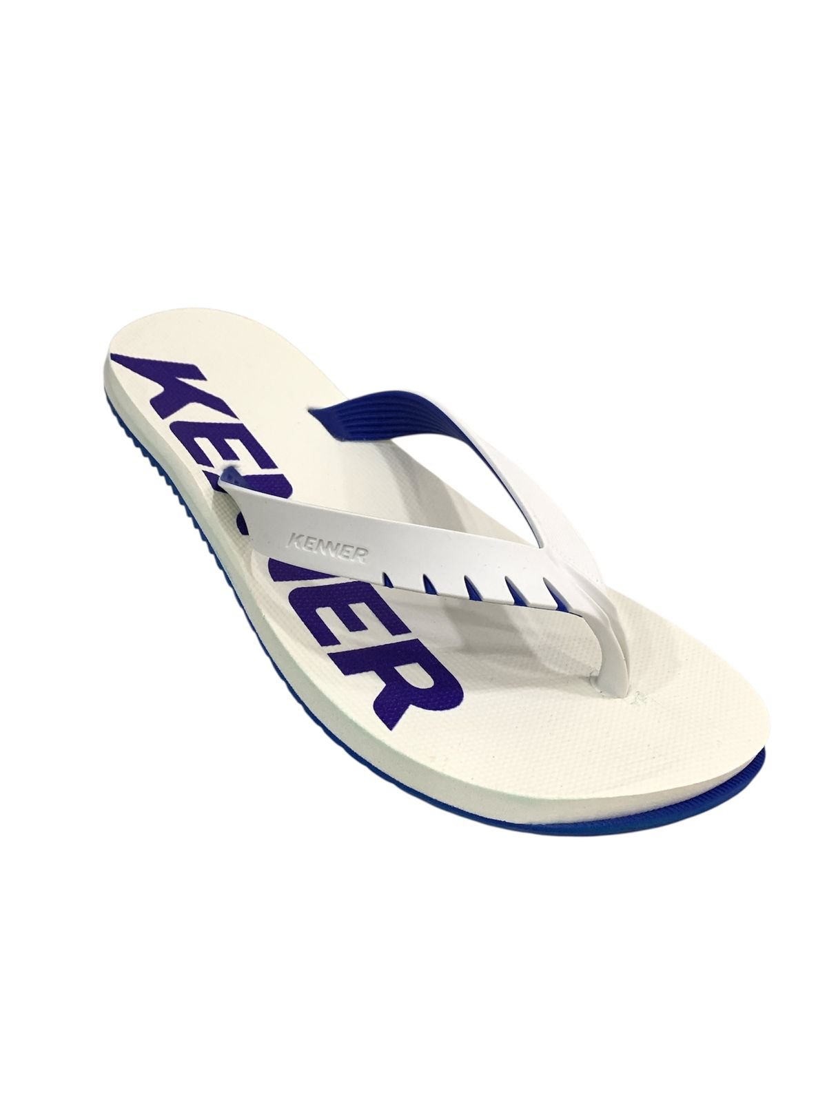 Chinelo Kenner Red Masculino Branco Branco/Azul 3