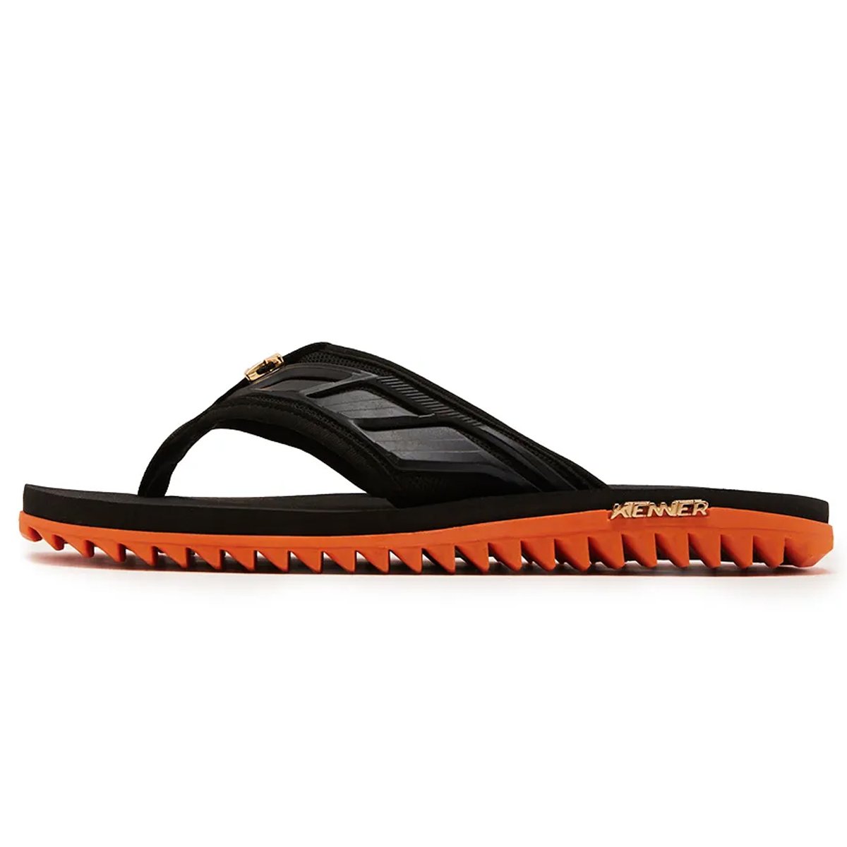 Chinelo Kenner Kivah Full Force Masculino Laranja Laranja/Preto