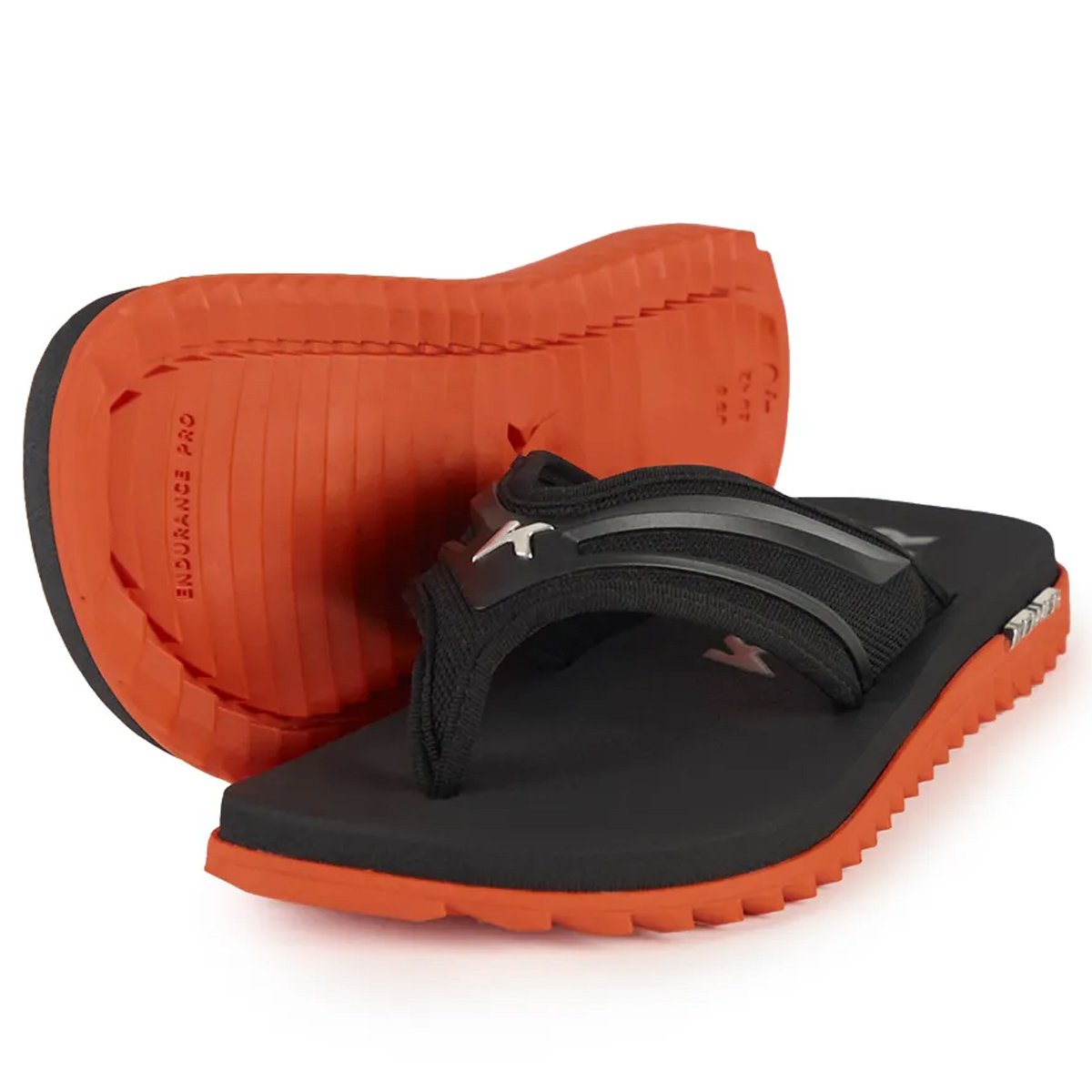 Chinelo Kenner Kivah New Force Masculino Laranja Laranja/Preto 2