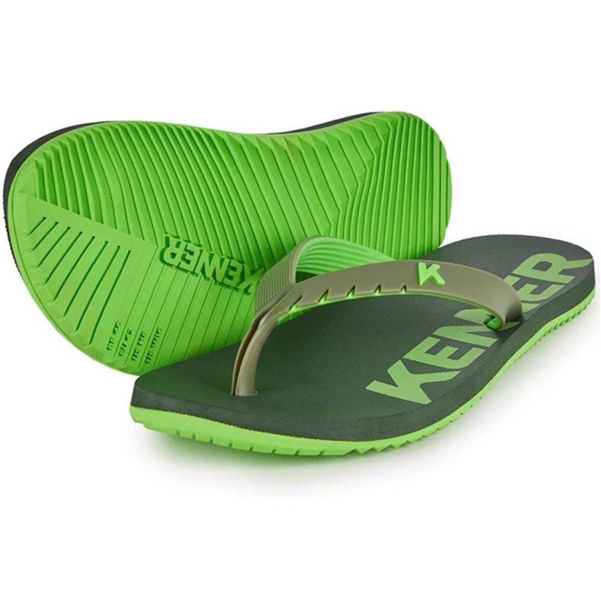 Chinelo Kenner Red Masculino Verde Verde 2