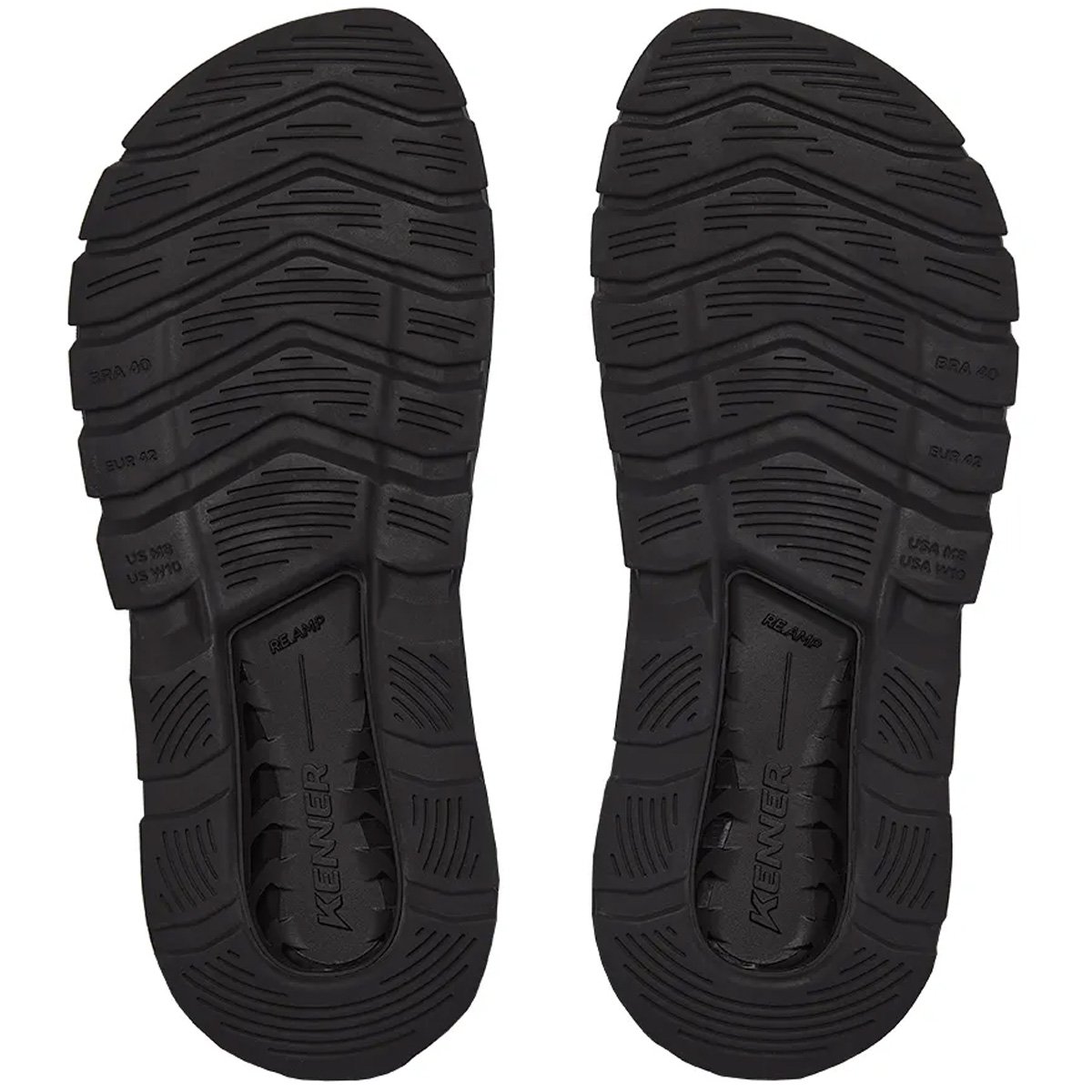 Chinelo Kenner Collab L7 Rakka Elite Lam Masculino Preto Preto 4