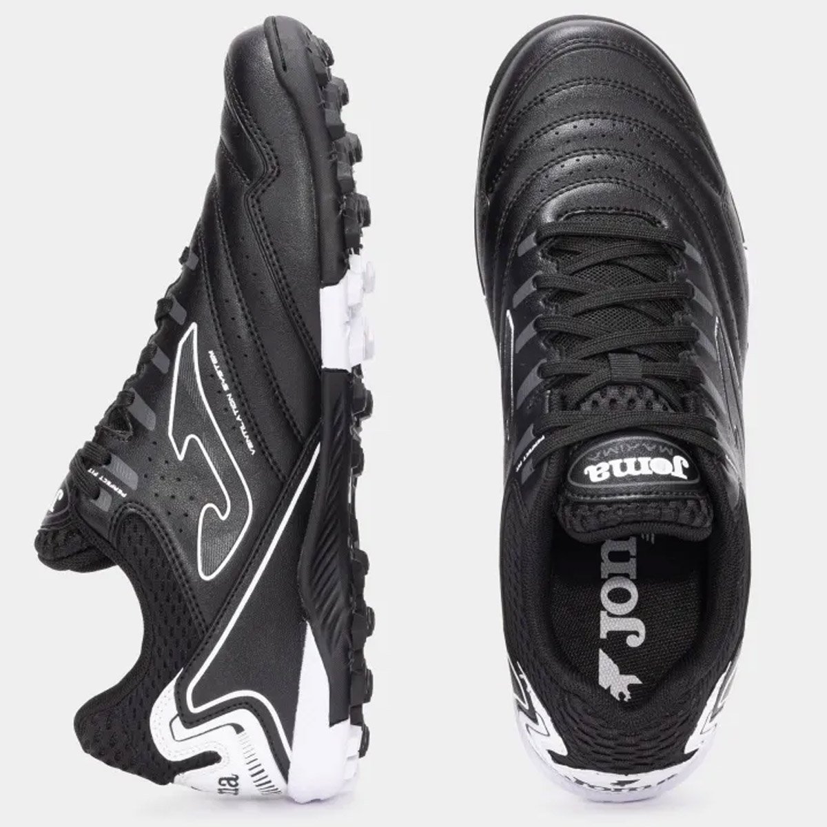 ℳ. Chuteira Society Joma Maxima Unissex Preto Preto