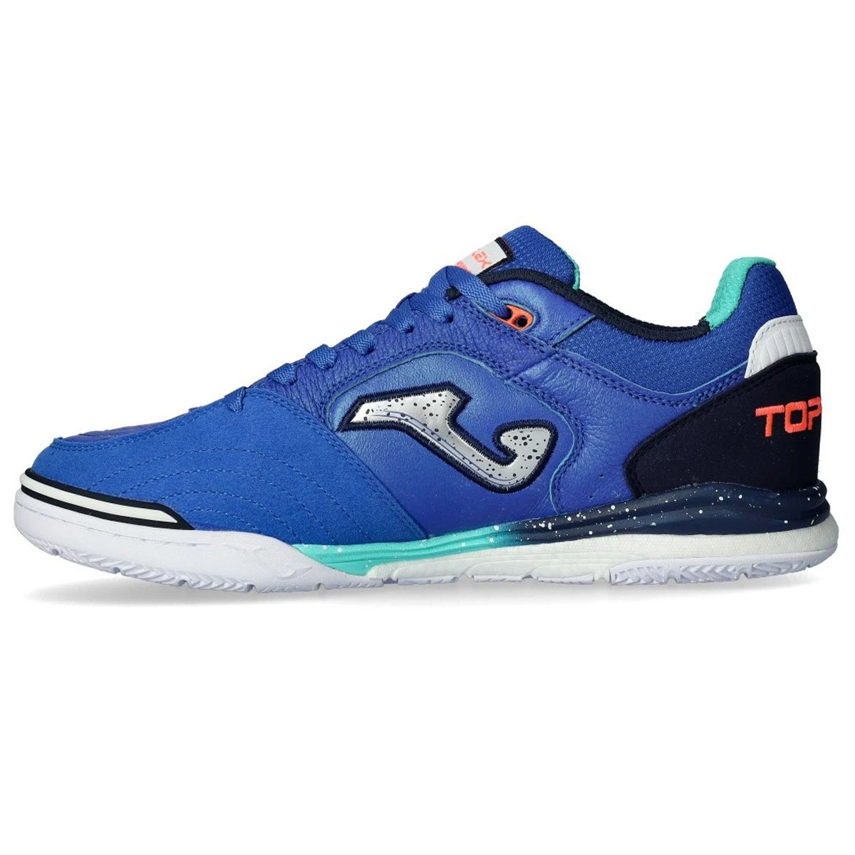 Chuteira Futsal Joma Top Flex Rebound Unissex Azul Azul 2