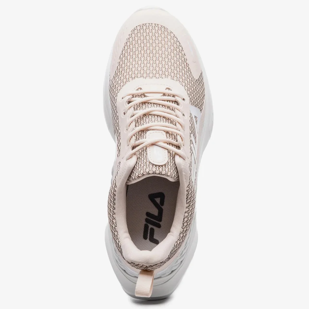 Tenis Fila Progress Lite Feminino Rosa Claro Rose/Branco 3