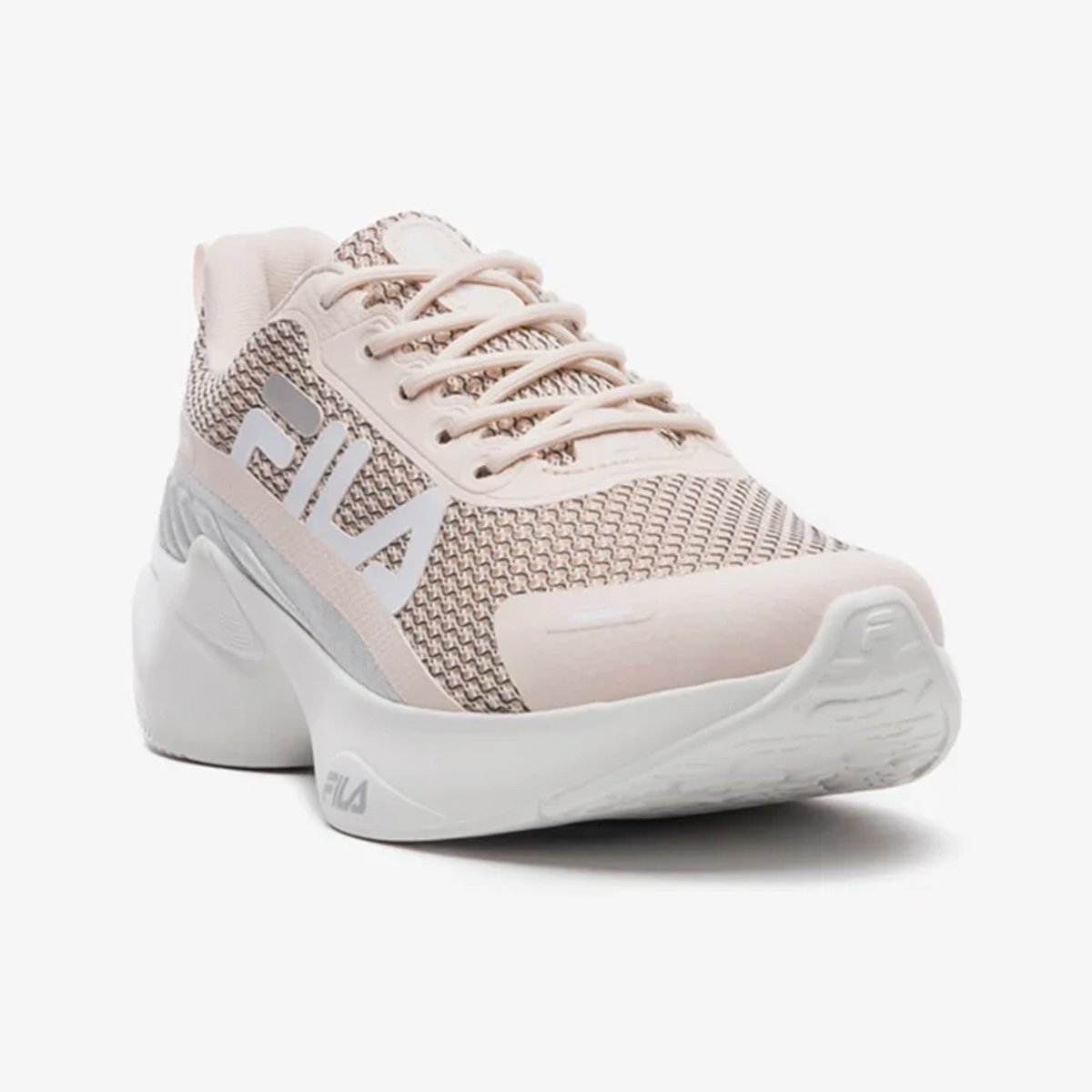 Tenis Fila Progress Lite Feminino Rosa Claro Rosa 2