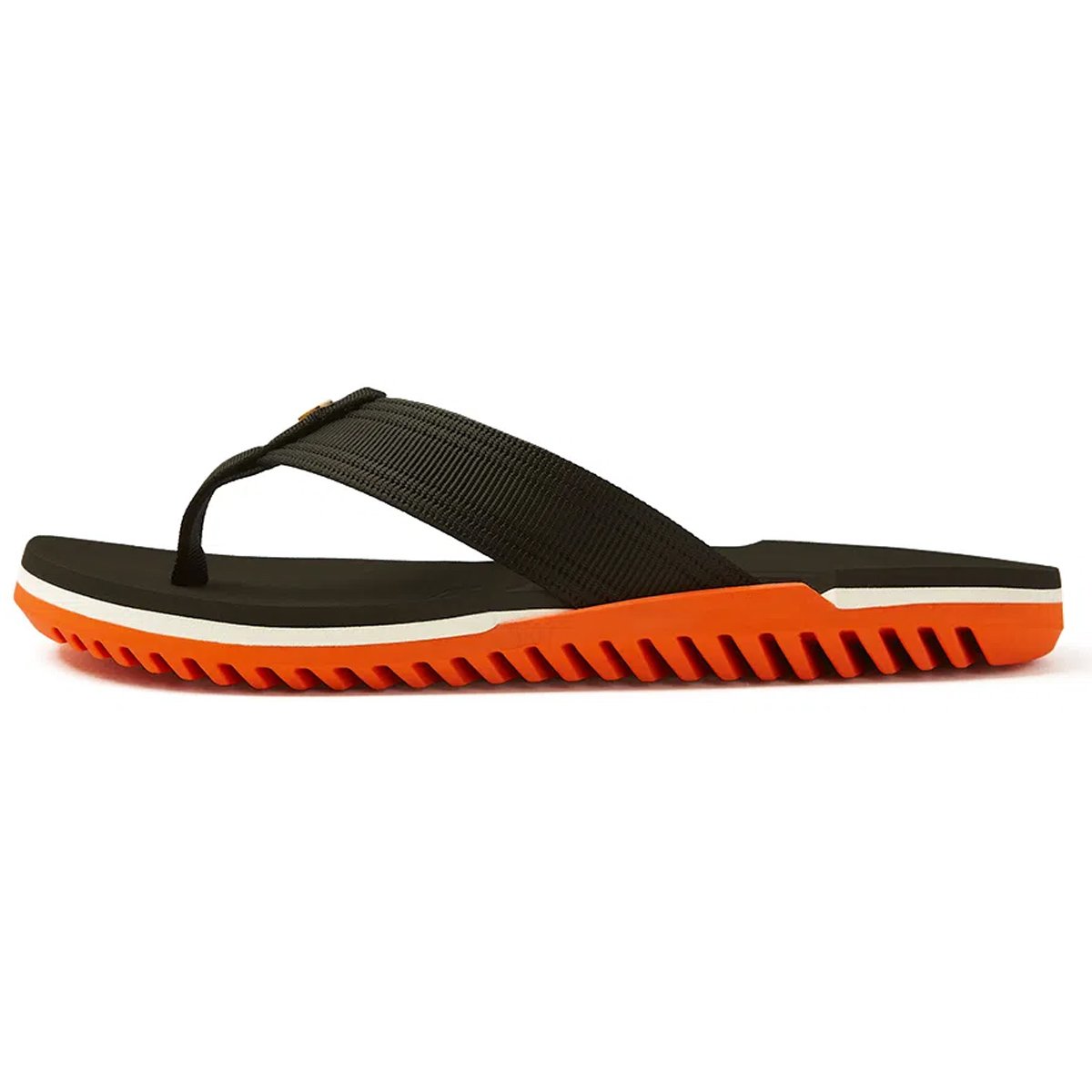 Chinelo Kenner NK6 PRO Unissex Preto Laranja Preto/Laranja 4