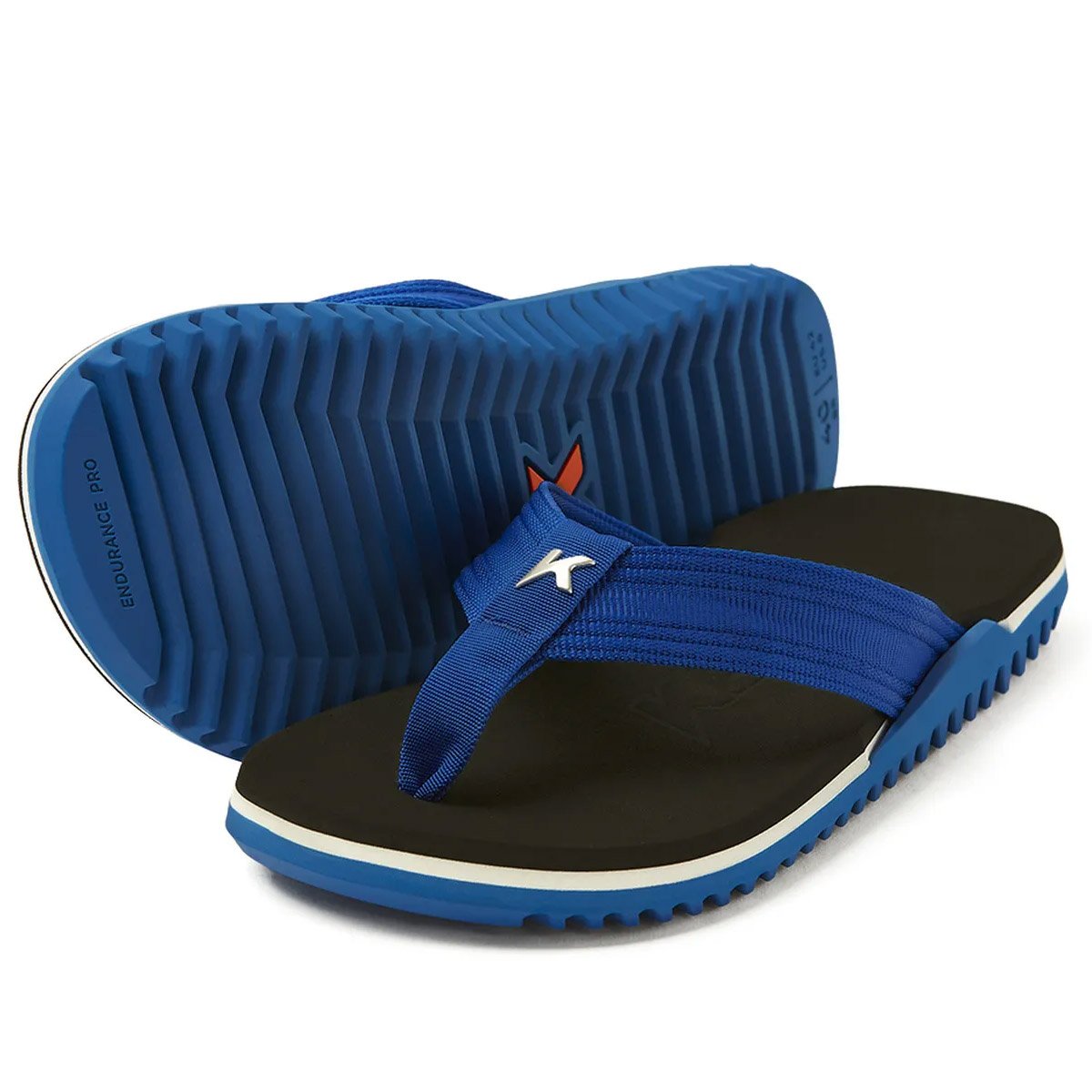 Chinelo Kenner NK6 PRO Unissex Preto Azul Preto/Azul 2