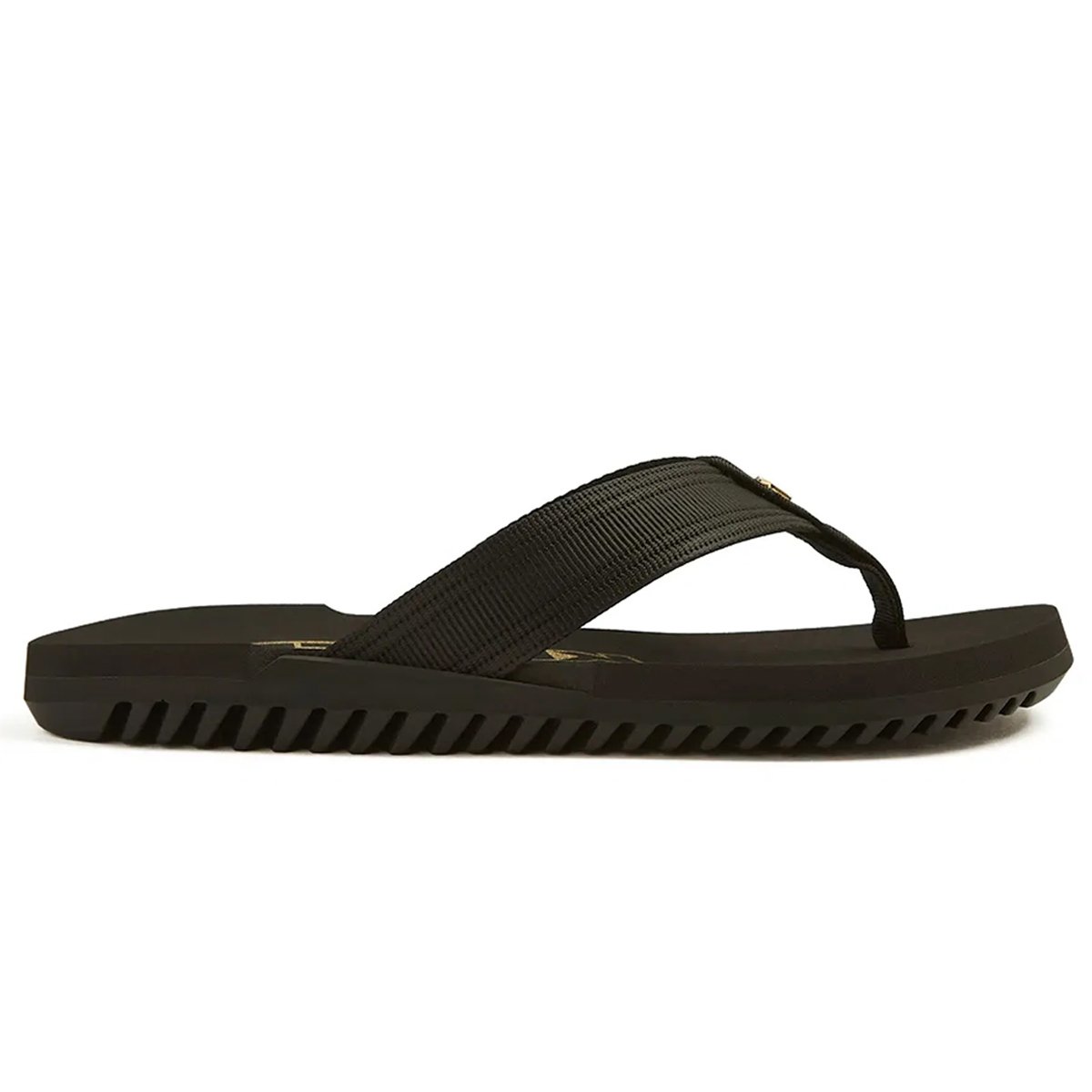 Chinelo Kenner NK6 Pro Unissex Preto Preto/Dourado 3
