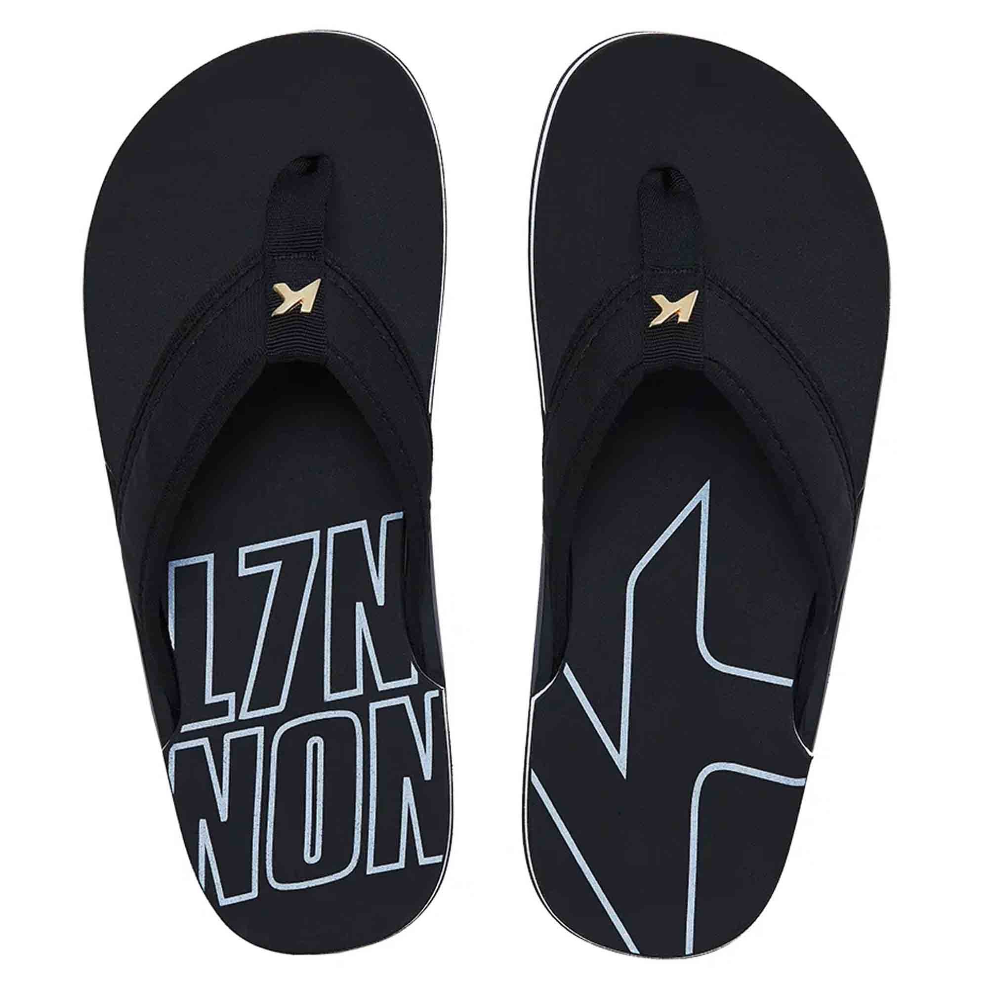 Chinelo Kenner DXX Adulto Masculino Preto Preto 2