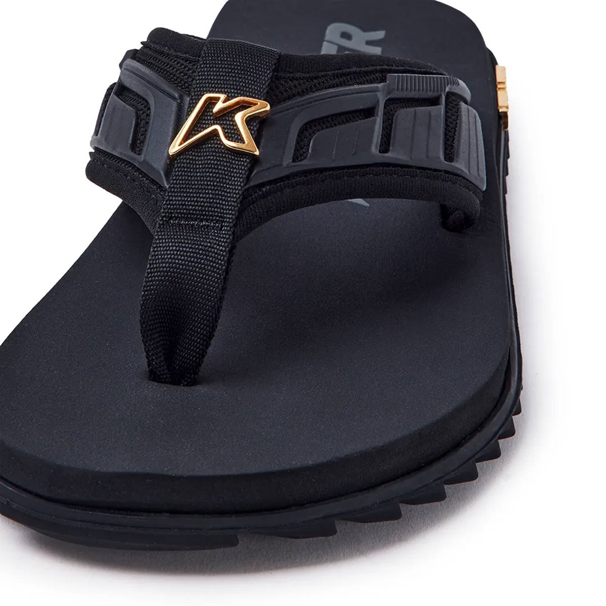 Chinelo Kenner Kivah Full Force Pro Adulto Preto Preto 5