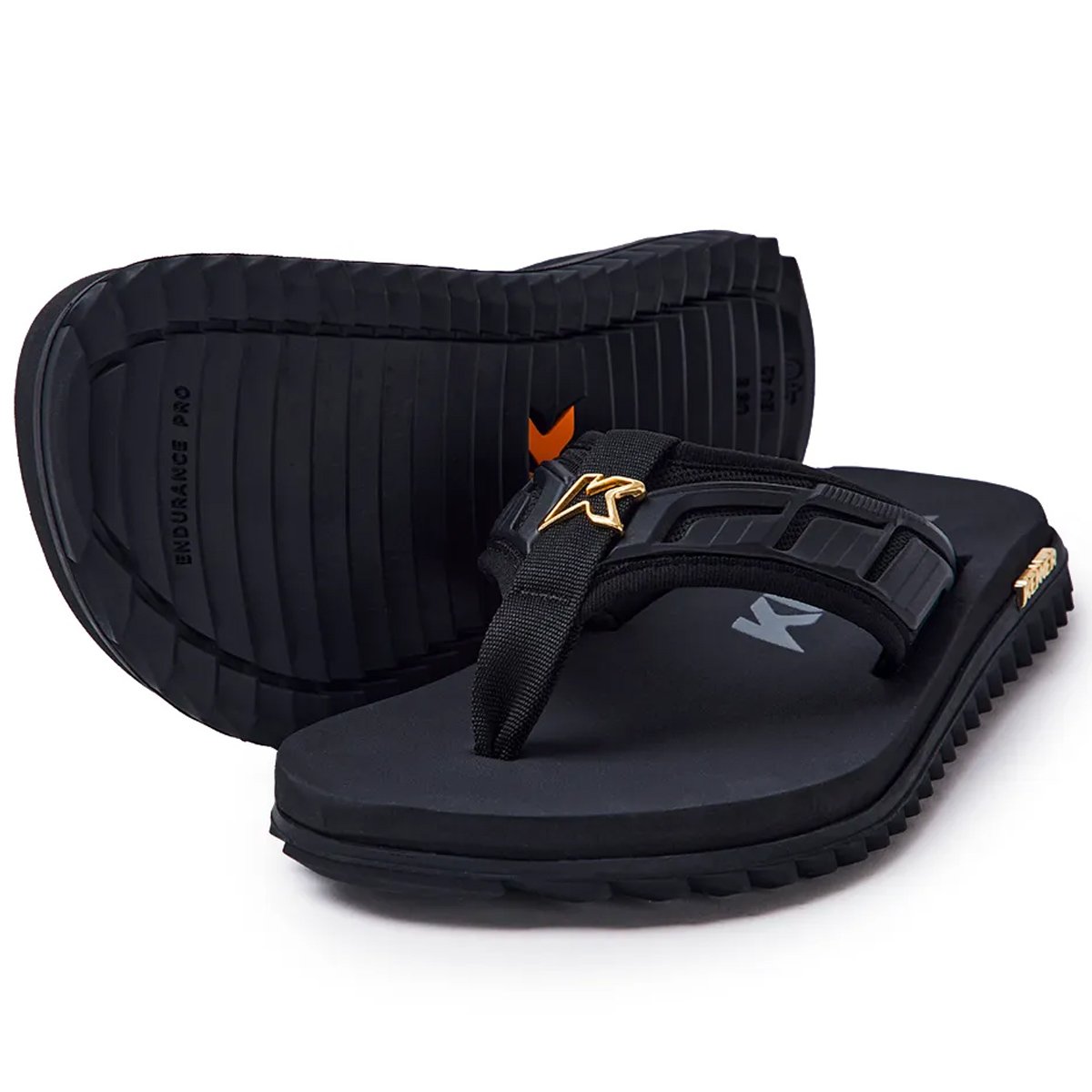 Chinelo Kenner Kivah Full Force Pro Adulto Preto Preto 2