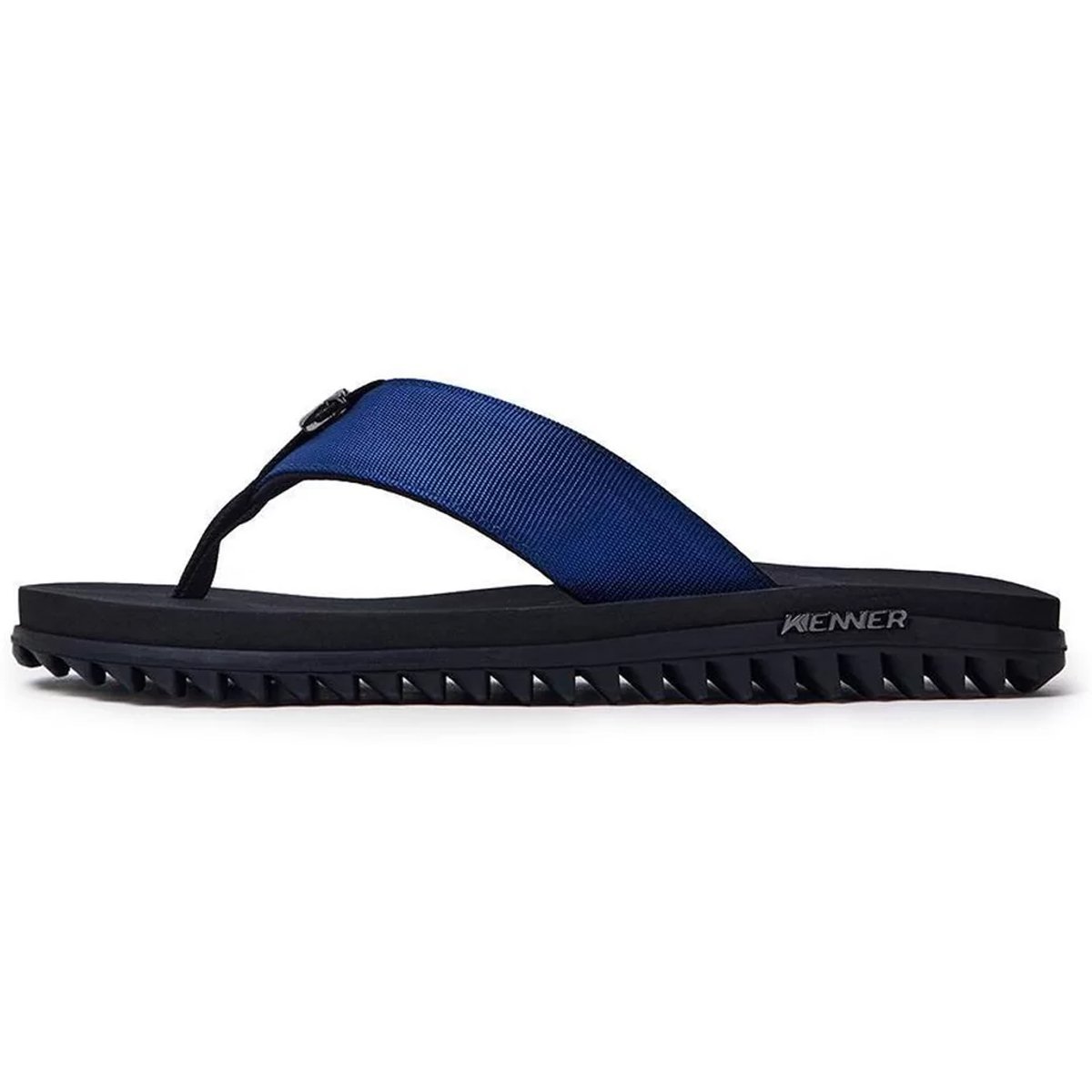 Chinelo kenner Kivah Adulto Masculino Azul Marinho Original Preto/Azul 4