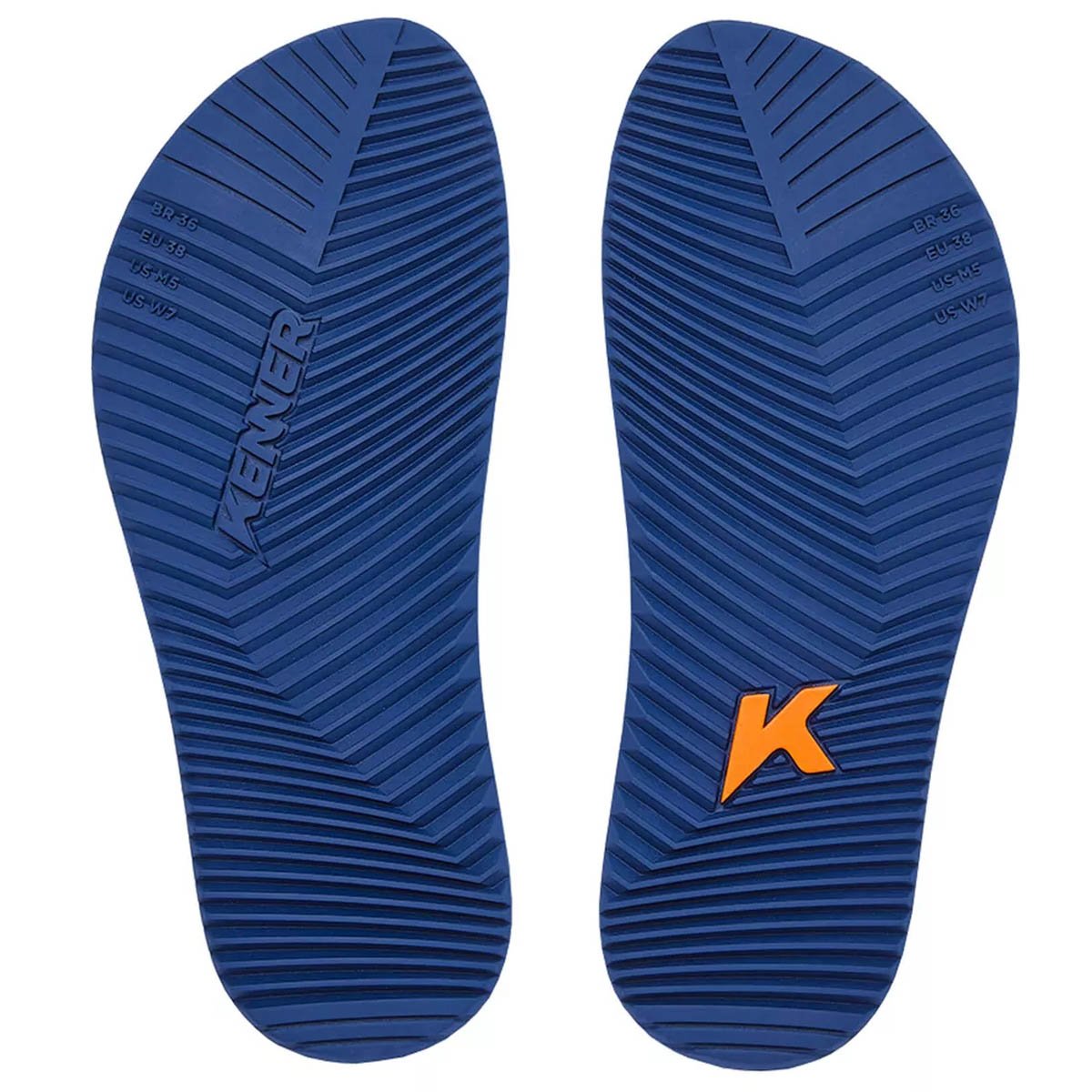 Chinelo Kenner Red Unissex Preto Azul Preto 4