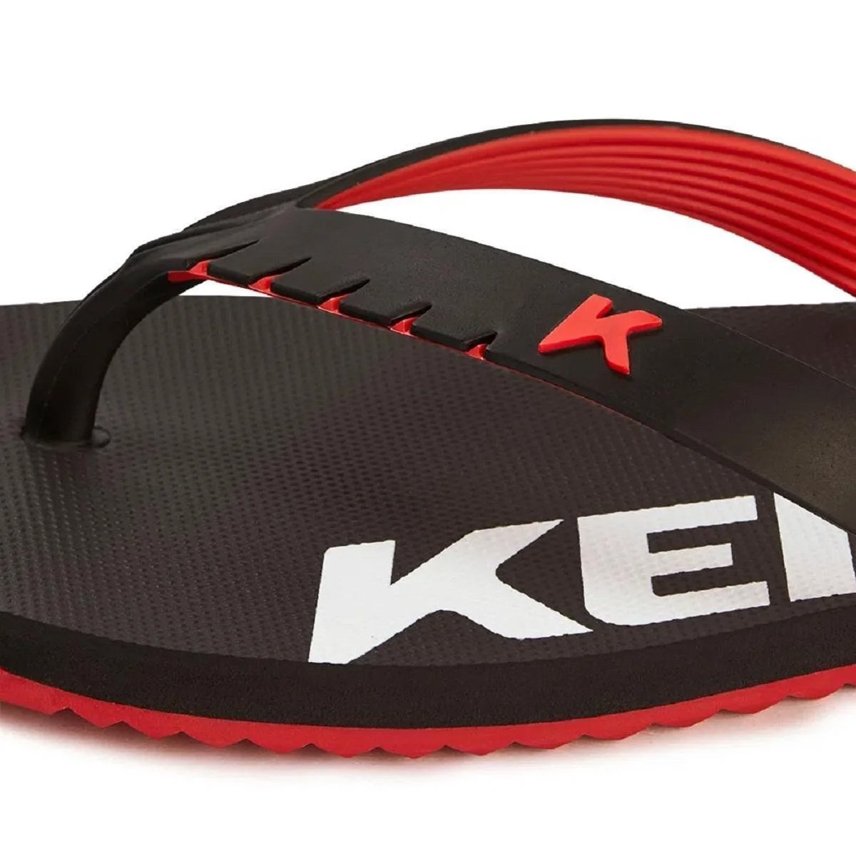 Chinelo Kenner Red Unissex Vermelho Preto Preto/Vermelho 4