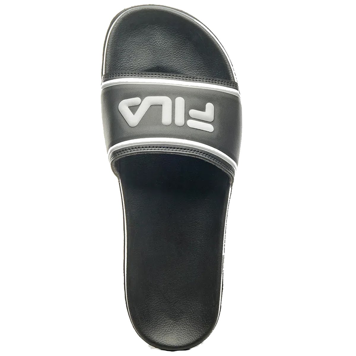 Chinelo Gaspea Fila Drifter Stripes Preto Unissex Preto 3