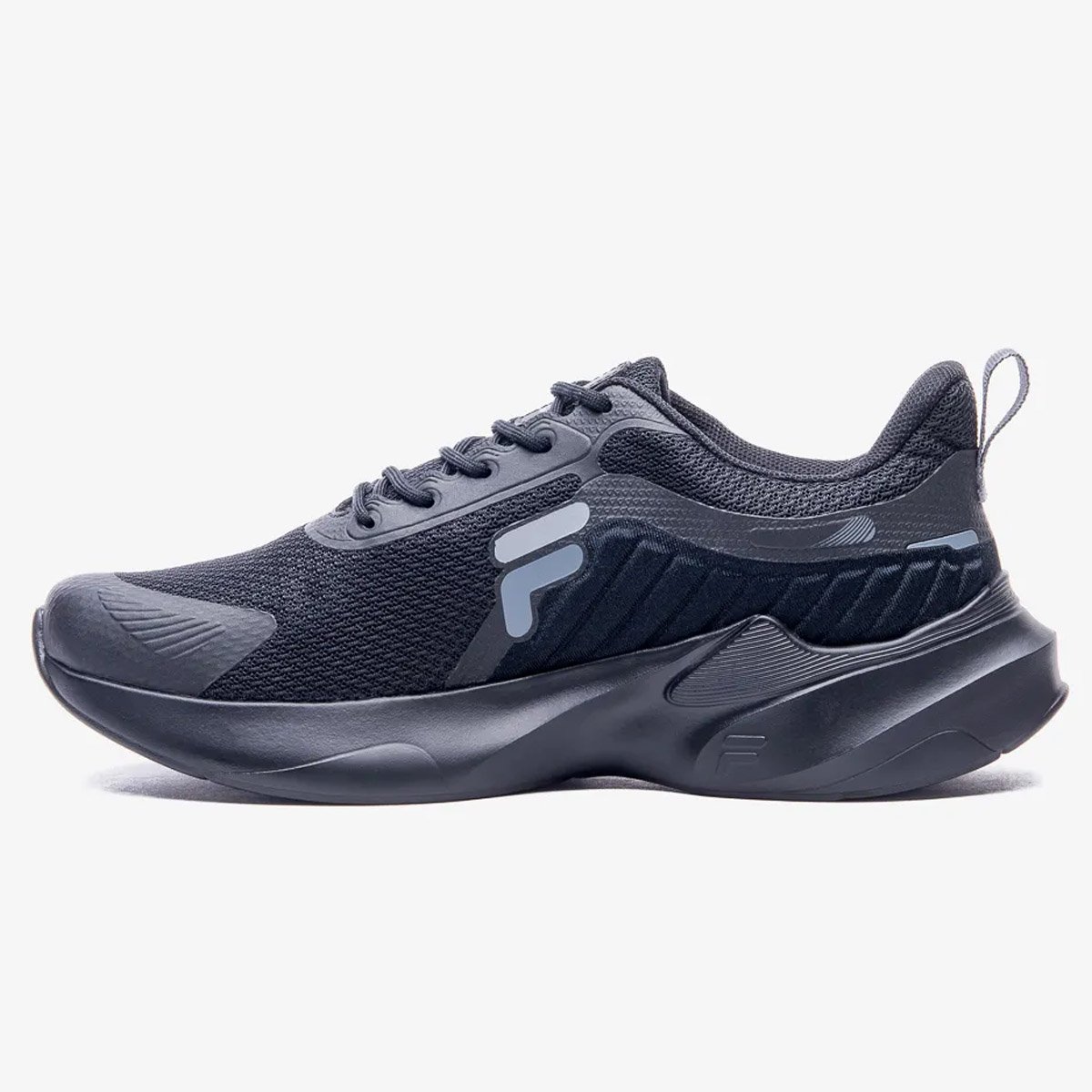 Tenis Fila Progress Lite Masculino Preto Azul Marinho 2