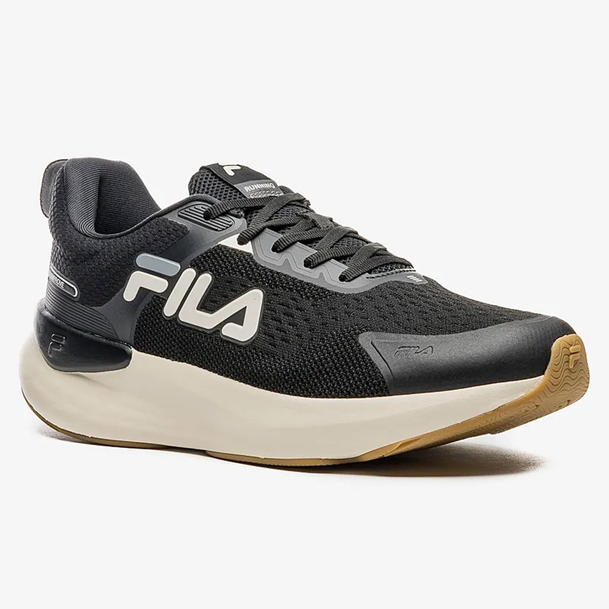 Tenis Fila Improve Masculino Preto Preto 3