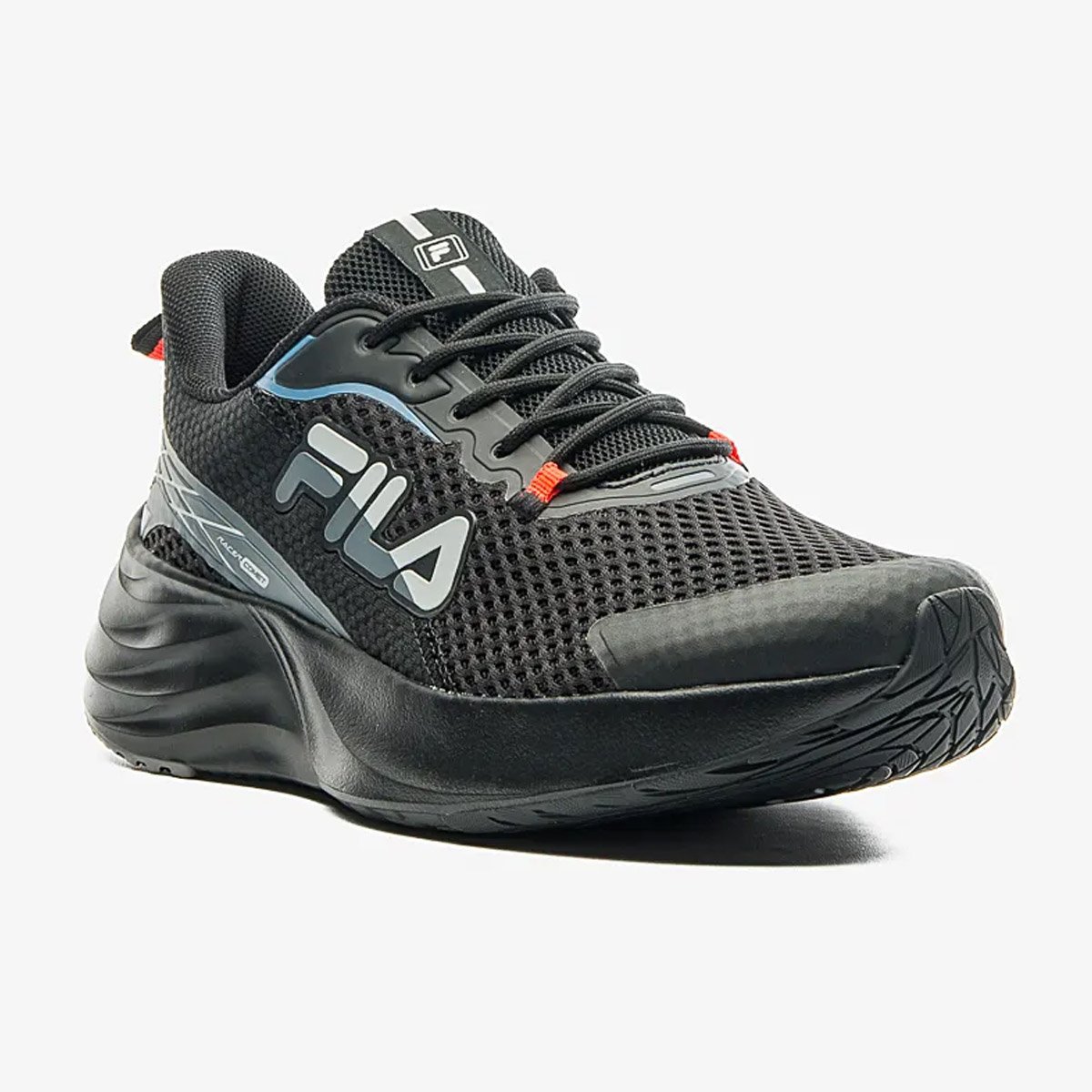 Tenis Fila Racer Comet Masculino Preto Preto 3