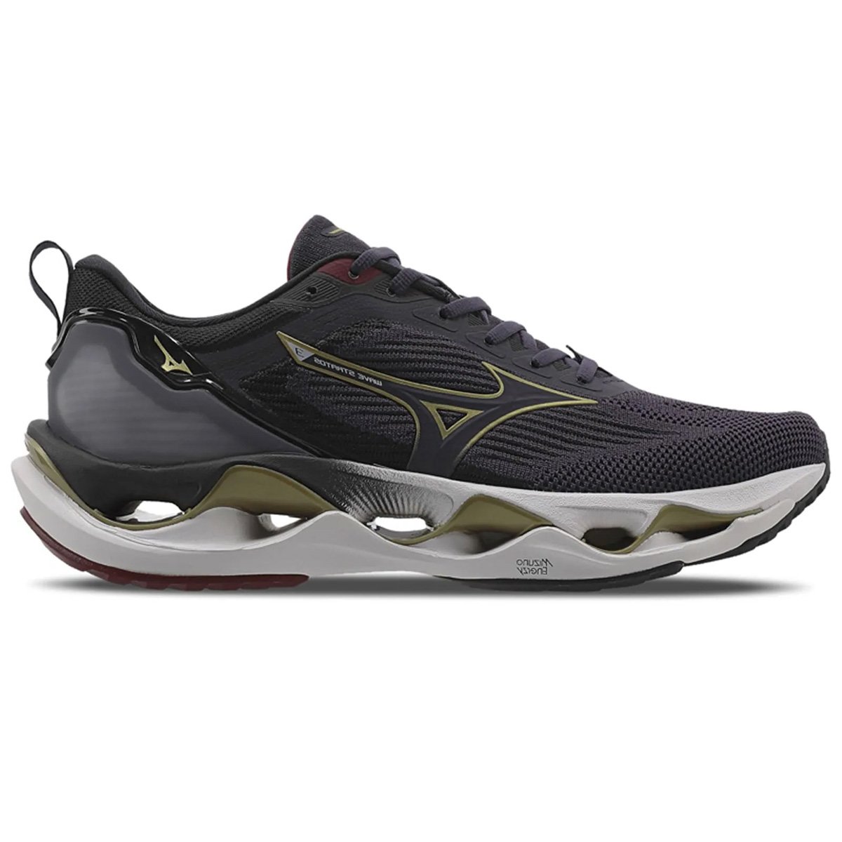 Tenis Mizuno Wave Stratos 3 Masculino Marinho