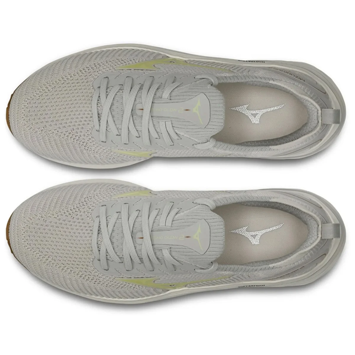 Tenis Mizuno Glow 2 Feminino Cinza Cinza 3
