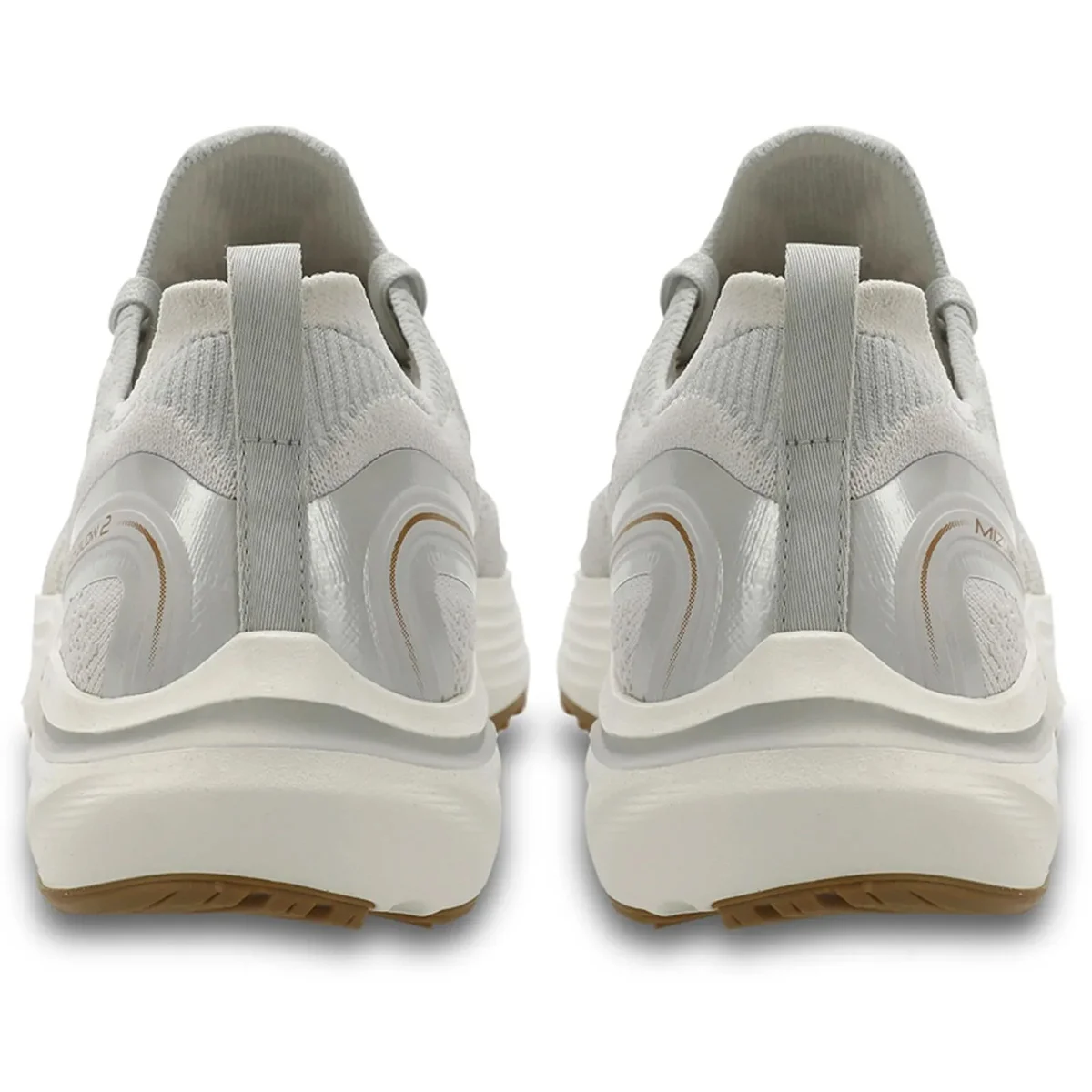 Tenis Mizuno Glow 2 Feminino Cinza Cinza 4