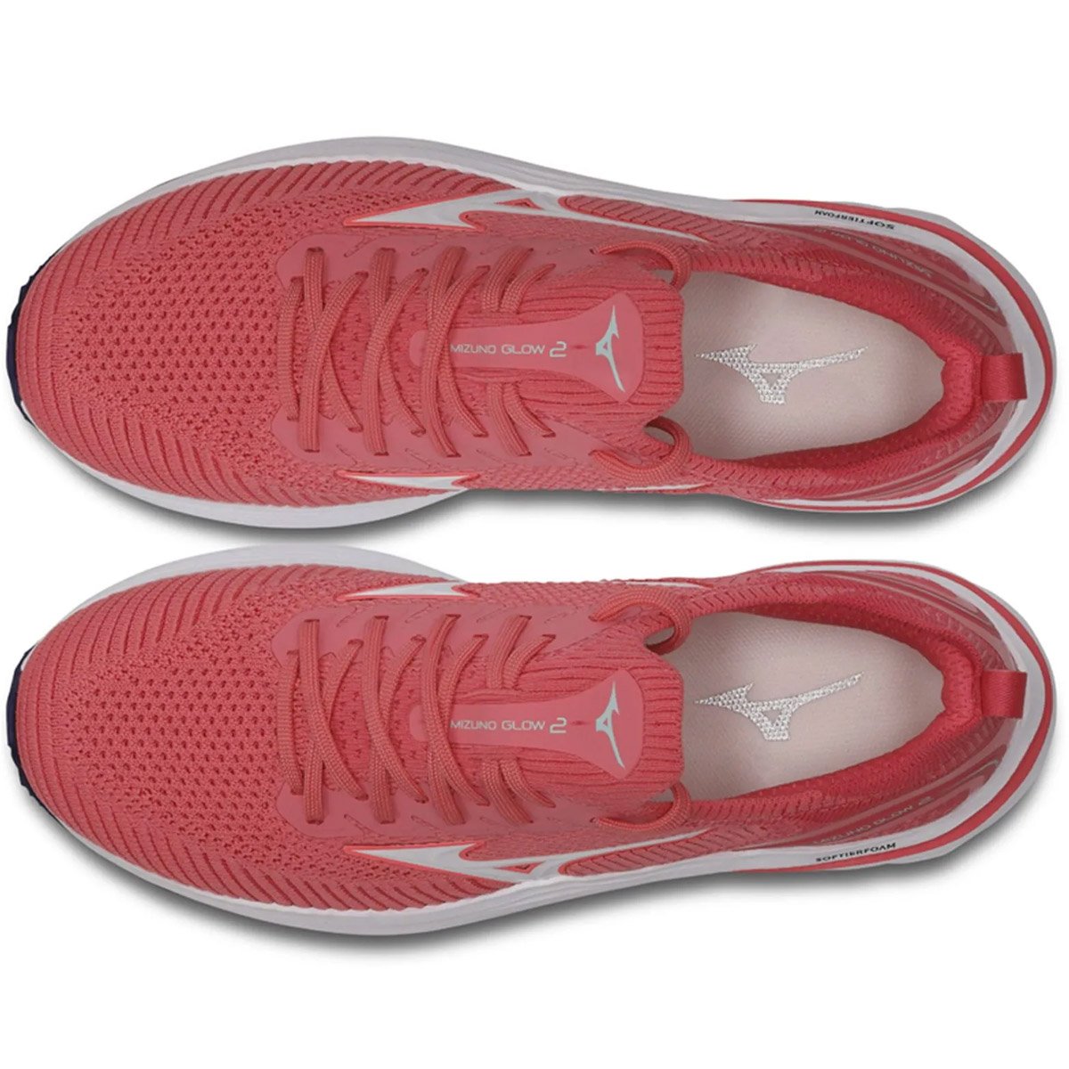 Tenis Mizuno Glow 2 Feminino Rosa Coral 2