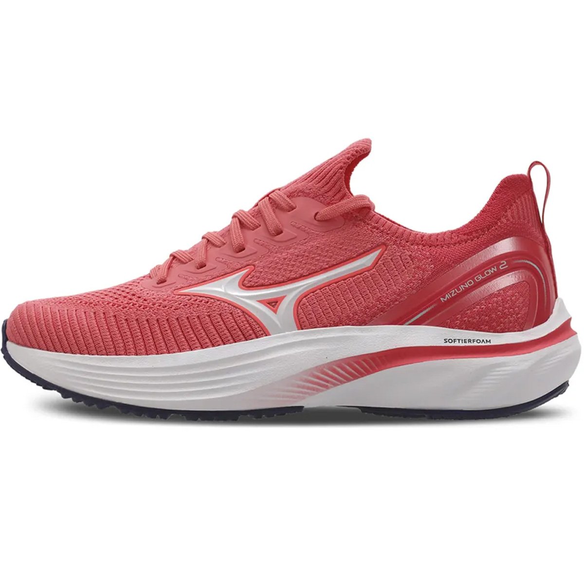 Tenis Mizuno Glow 2 Feminino Rosa Coral 3