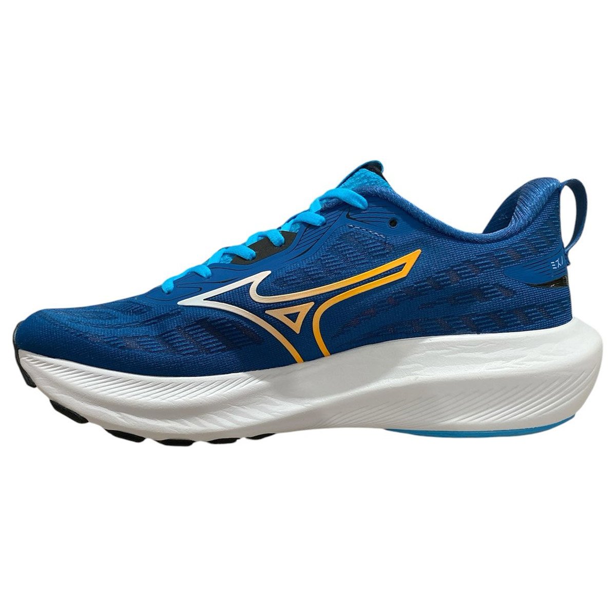 Tenis Mizuno Base Ride Masculino Curacau Azul 2