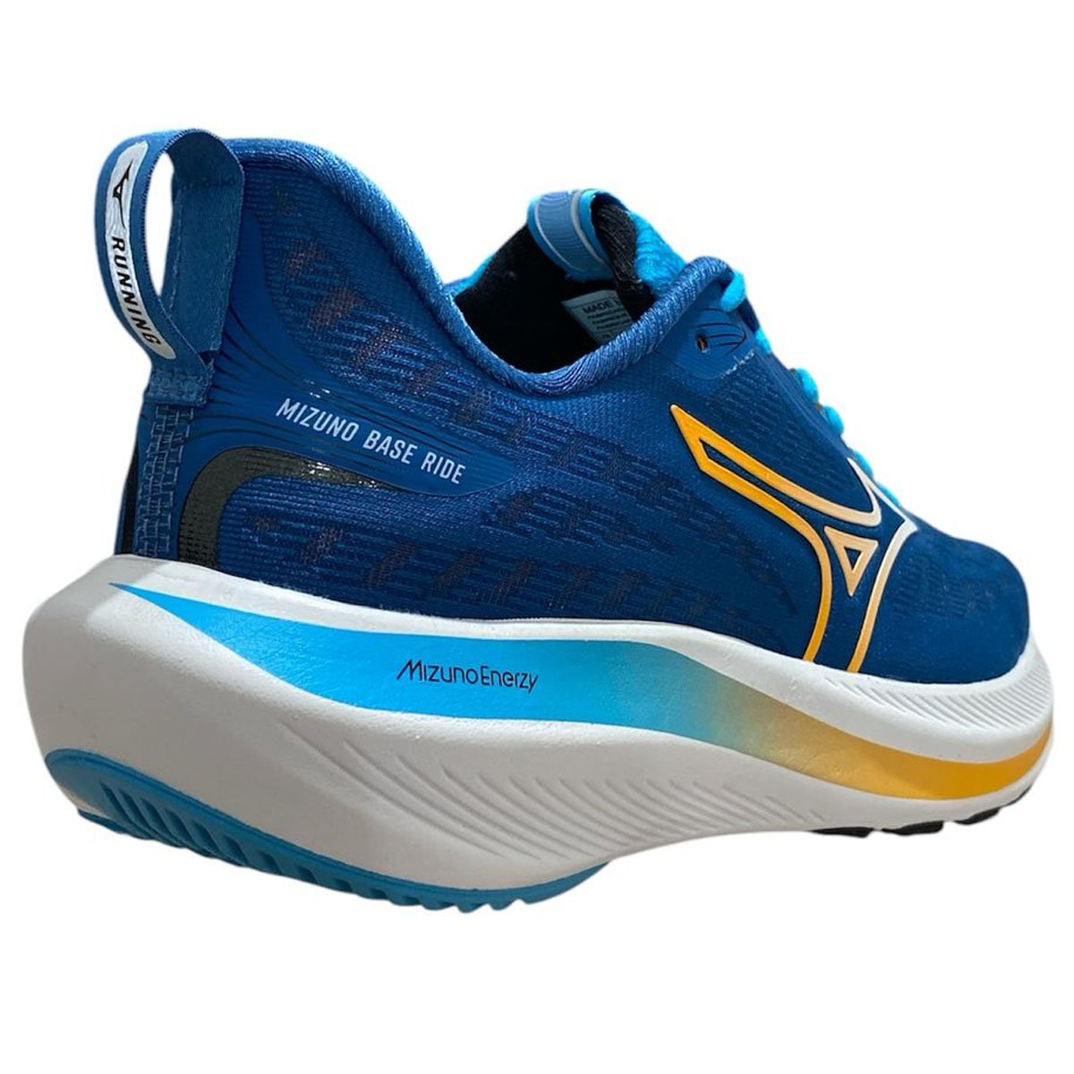 Tenis Mizuno Base Ride Masculino Curacau Azul 4