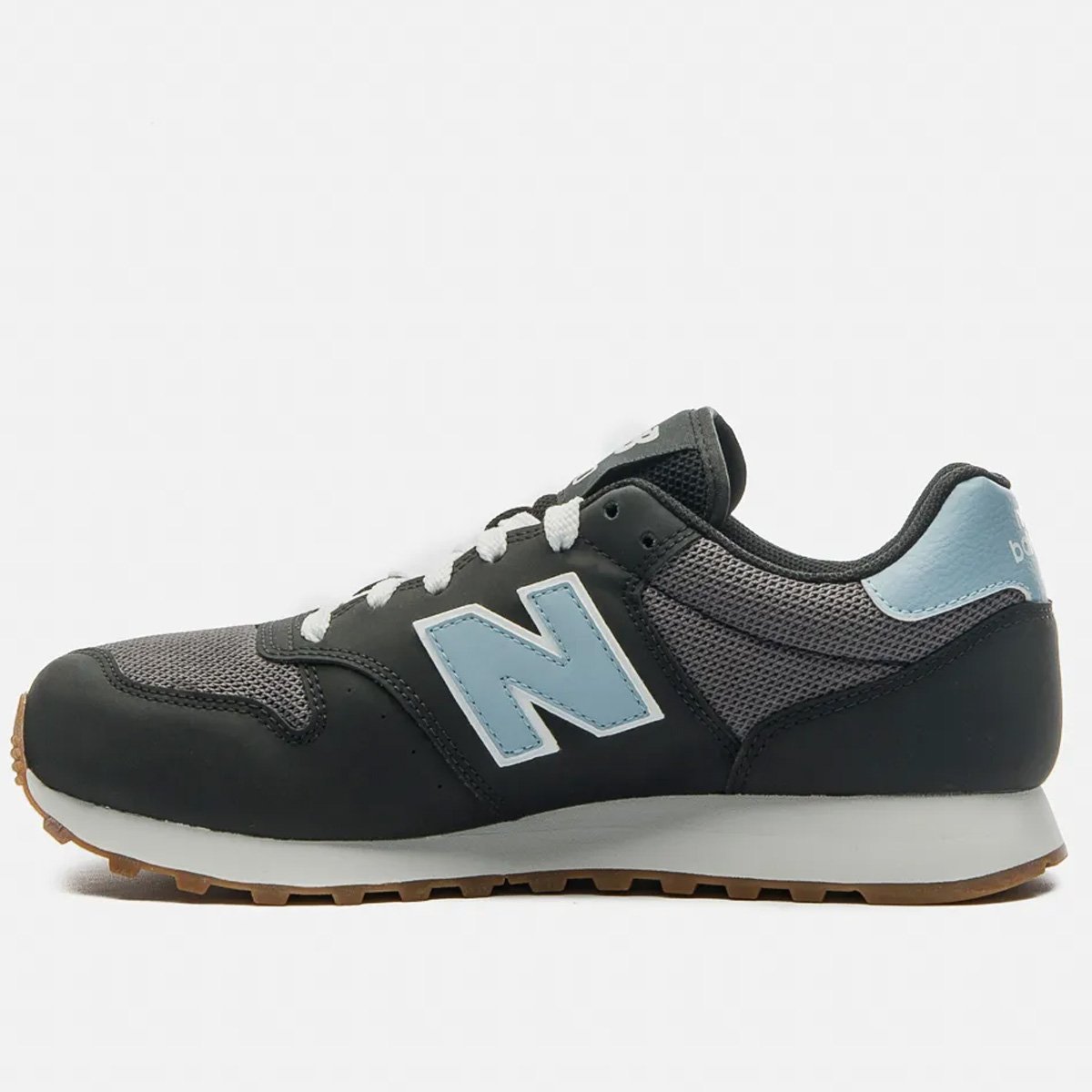 Tenis New Balance 500V2 Feminino Preto Azul Preto/Azul 2