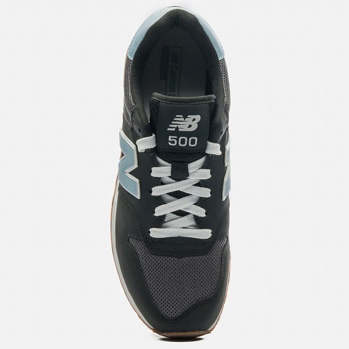Tenis New Balance 500V2 Feminino Preto Azul Preto/Azul 3