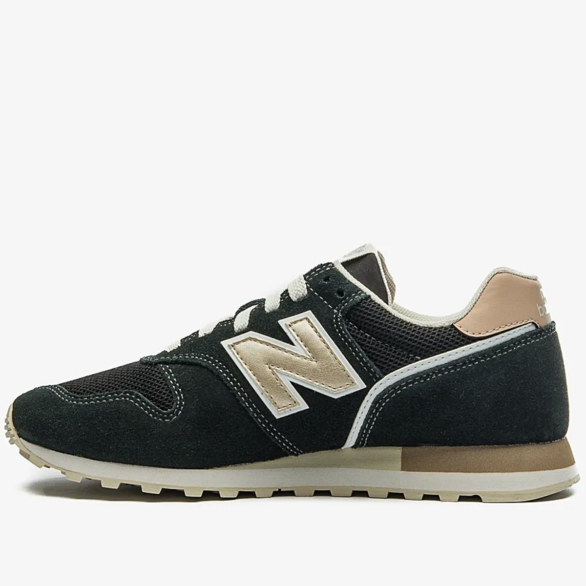 Tenis New Balance WL373 Feminino Preto Preto/Dourado 2
