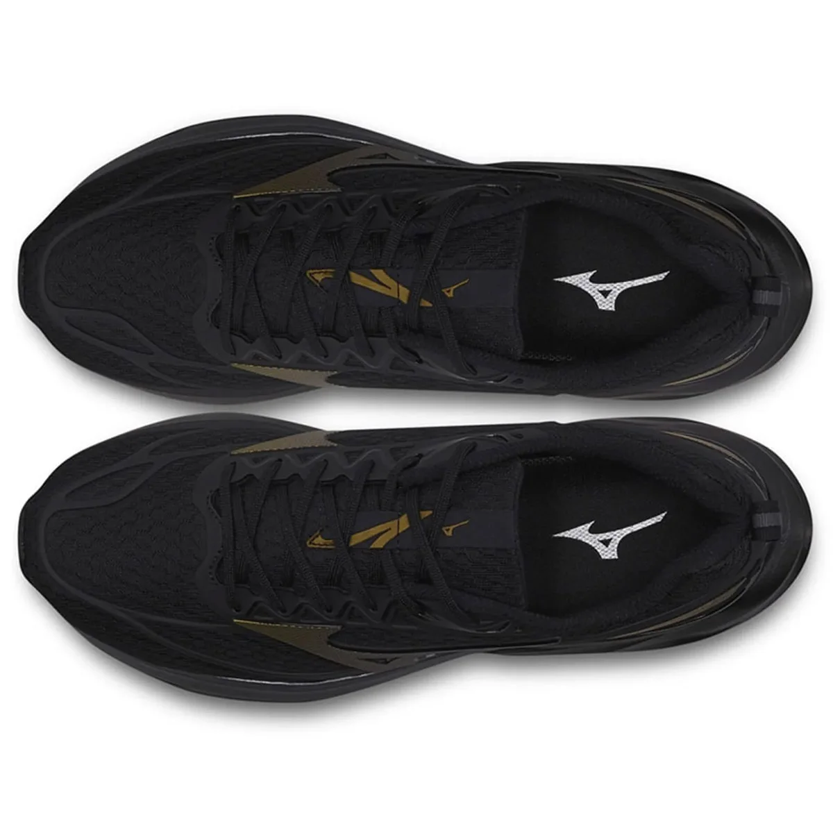 Tenis Mizuno Space 5 Infantil Preto Preto 2