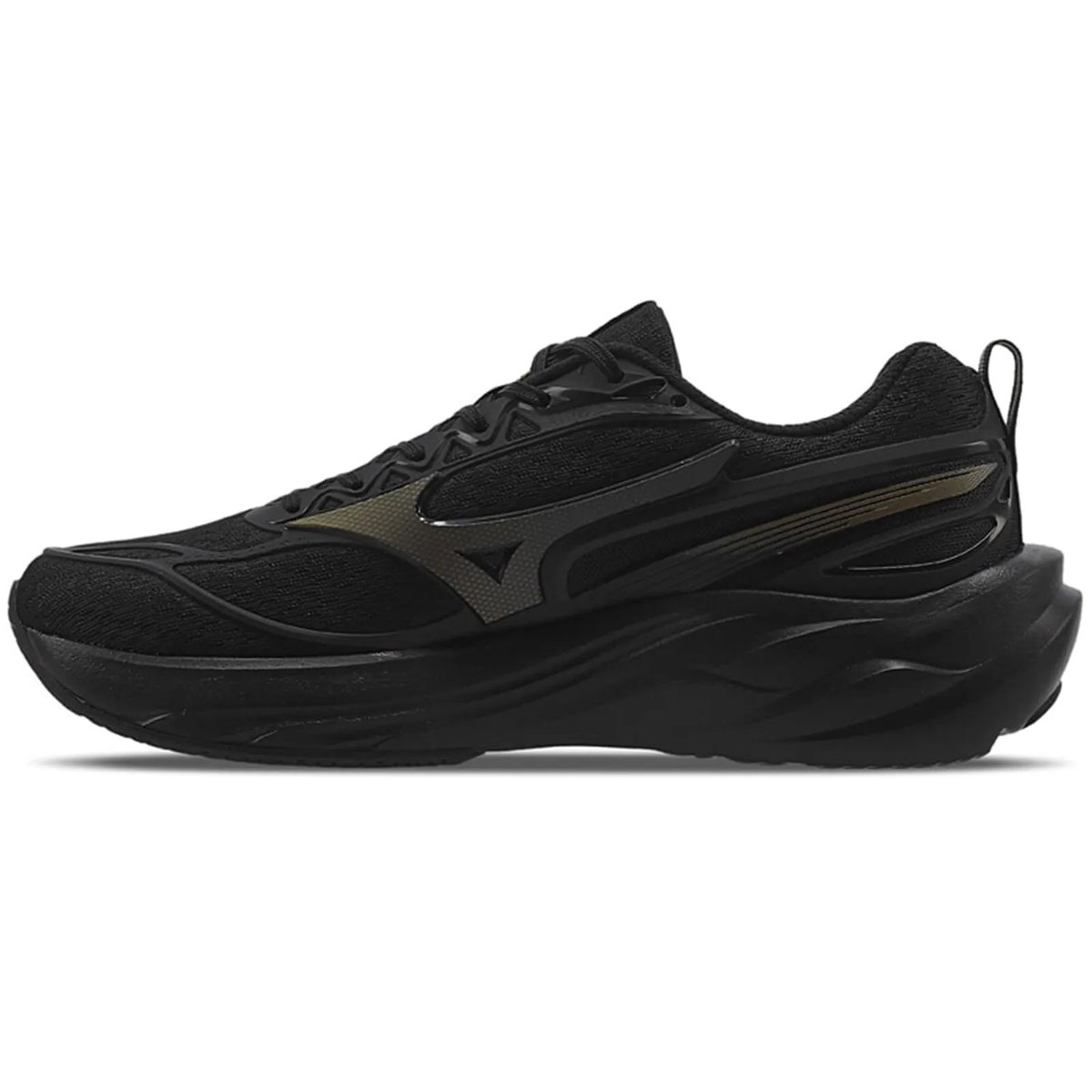 Tenis Mizuno Space 5 Infantil Preto Preto 4