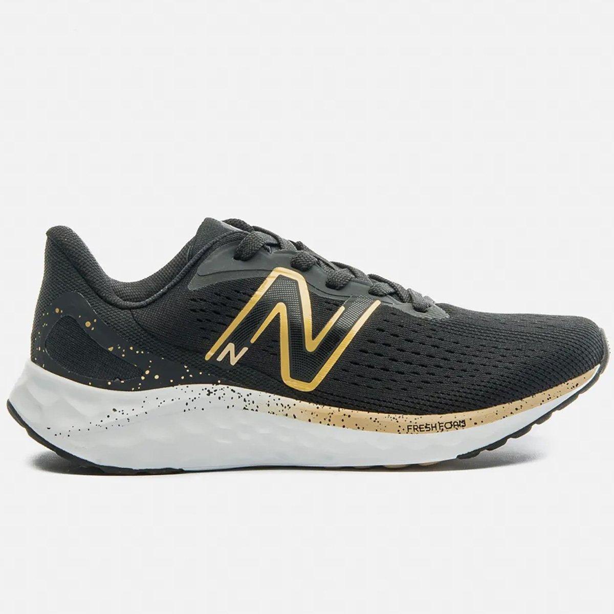 Tenis New Balance Fresh Foam Arishiv4 Feminino Preto Preto 1