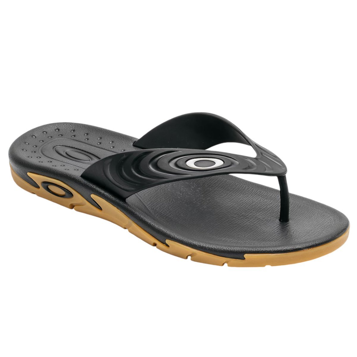 Chinelo Dedo Oakley Crowd Masculino Preto