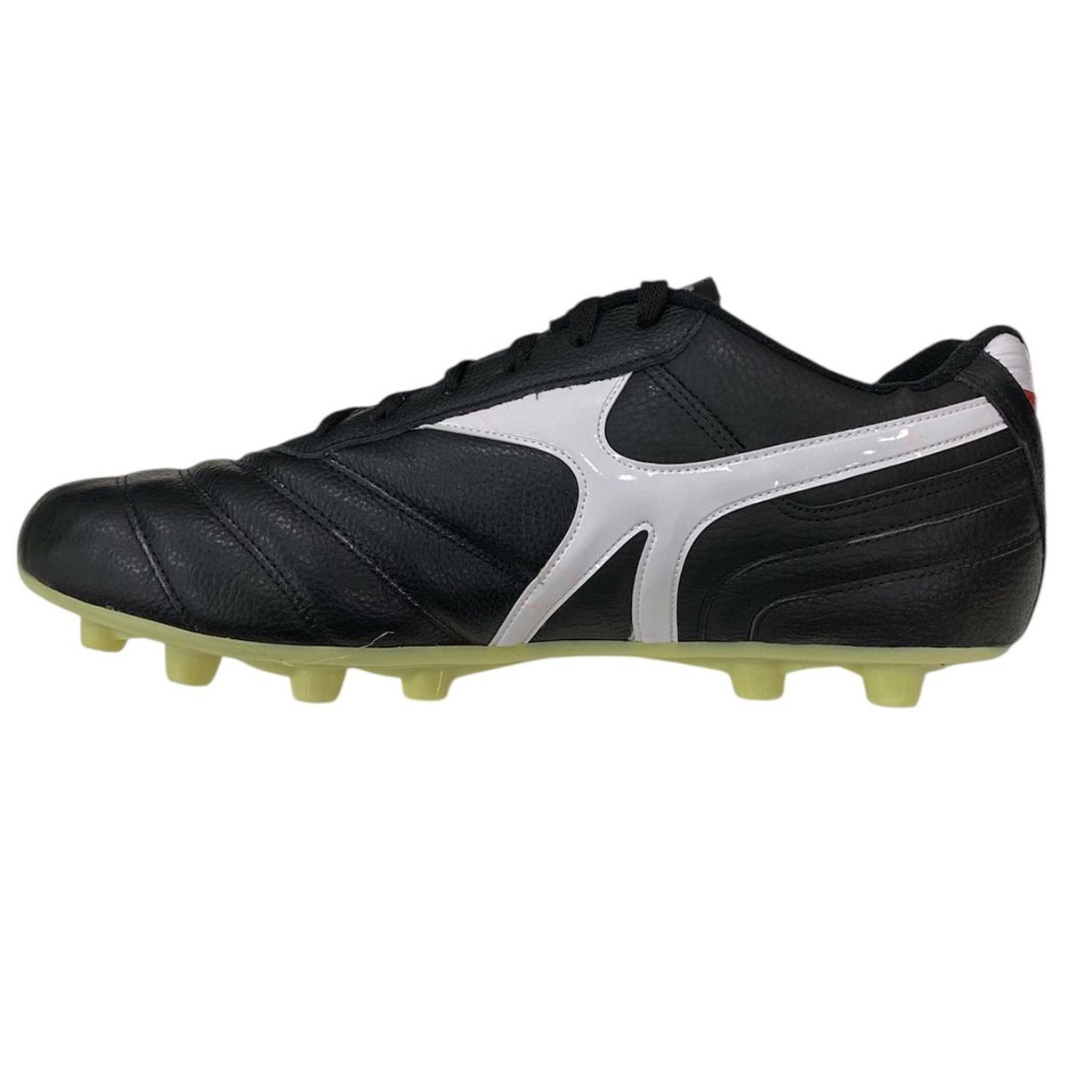 Chuteira Campo Mathaus Azzurra Preto Tamanho Especial Preto/Branco 2