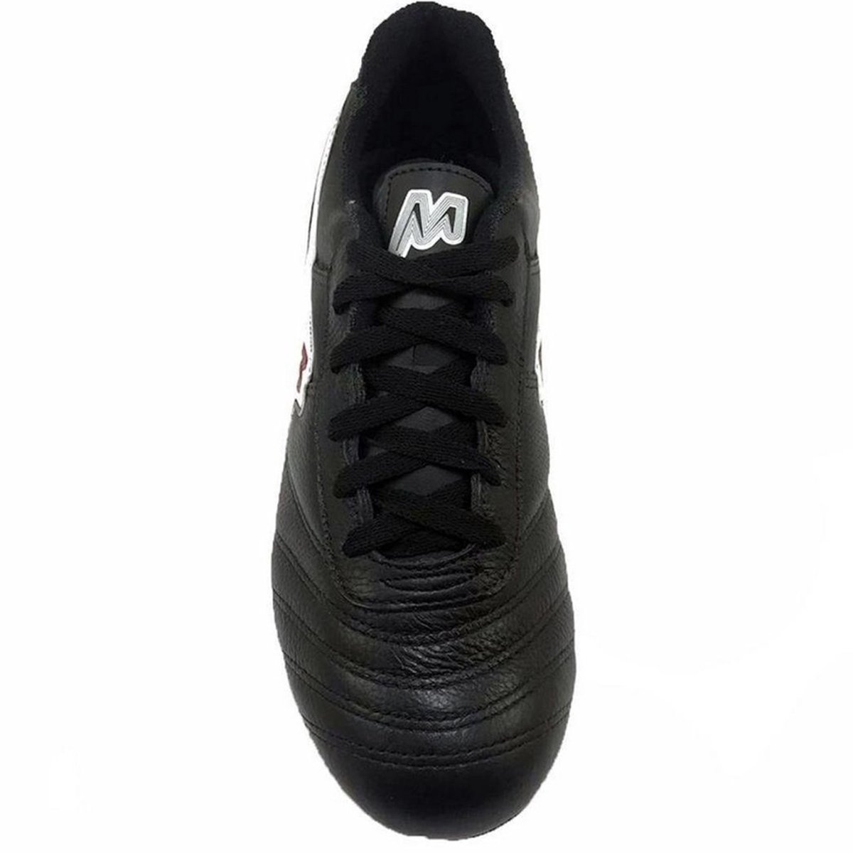 Chuteira Society Mathaus Azzurra Preto Tamanho Especial  Preto/Branco 3