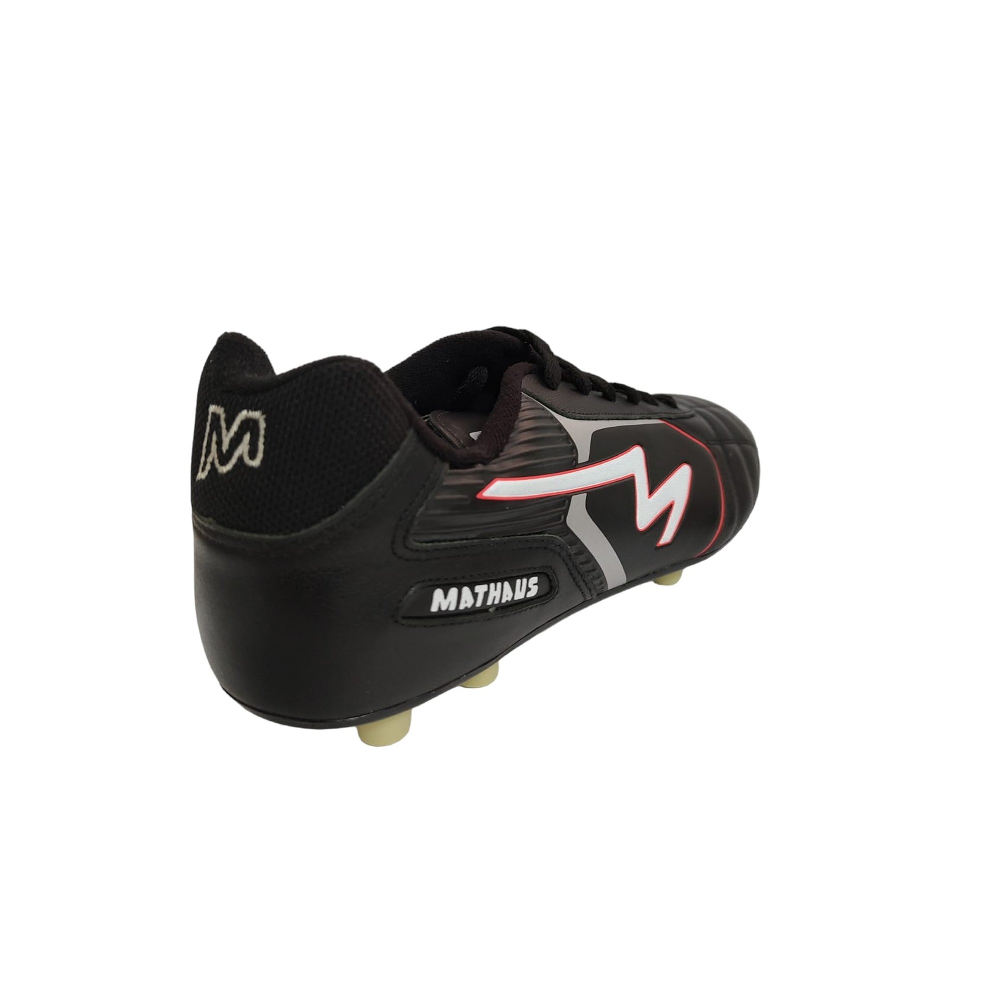 Chuteira Campo Mathaus Maestri 0460 em Couro Preto 3