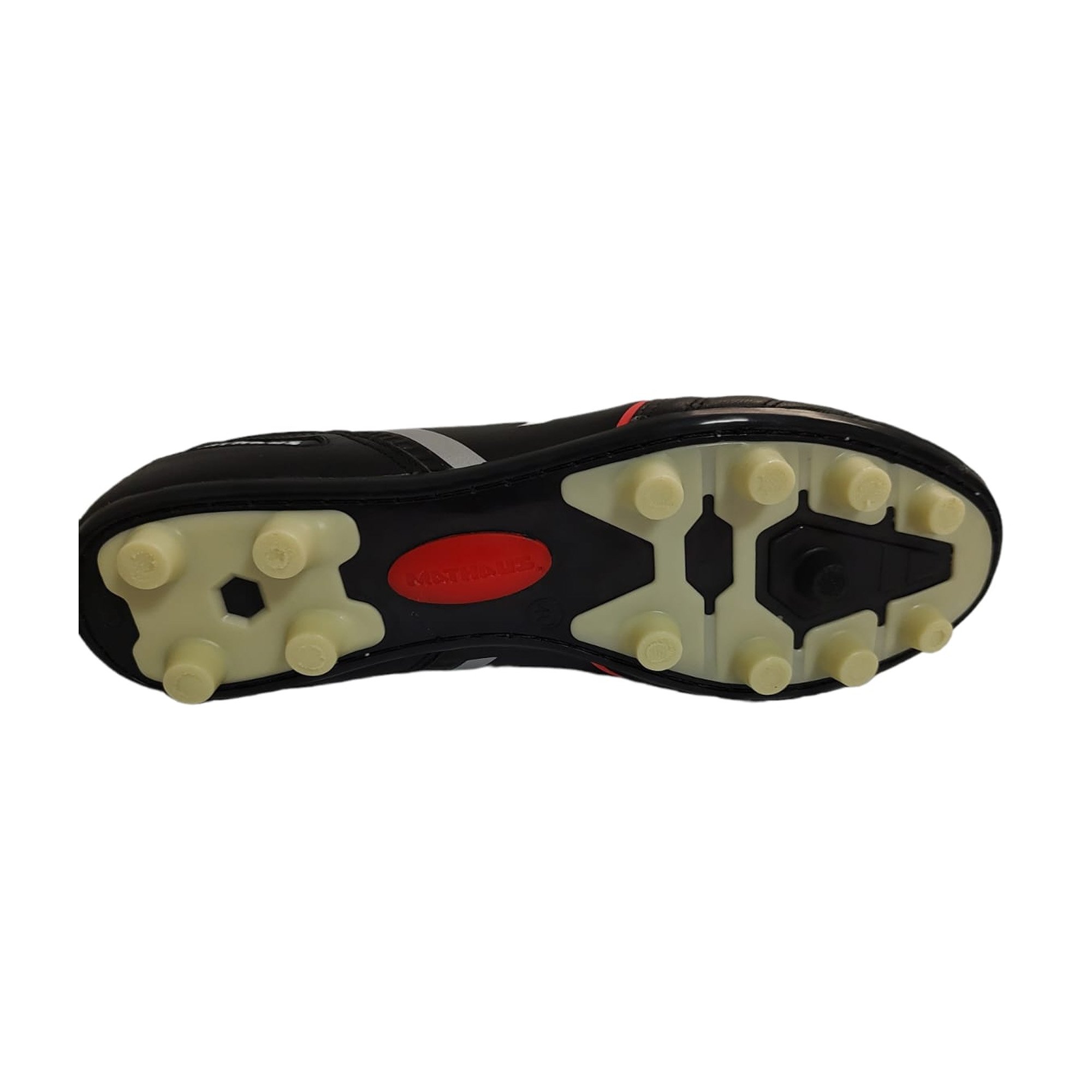 Chuteira Campo Mathaus Maestri 0460 em Couro Preto 4