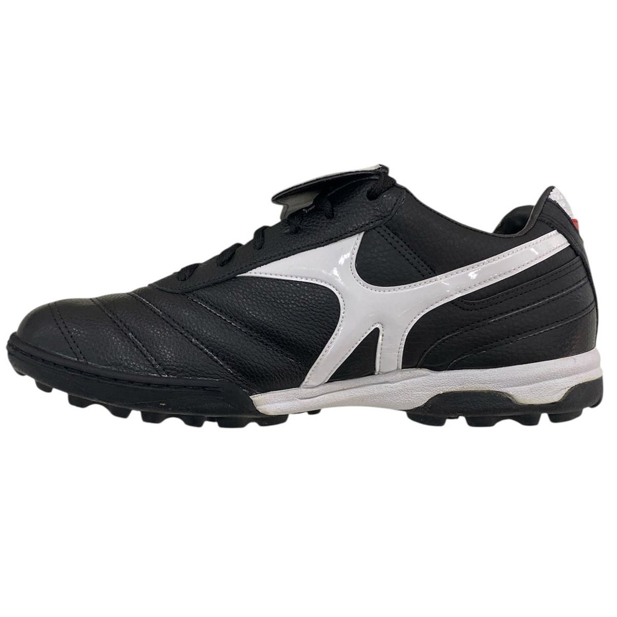 Chuteira Society Mathaus Azzurra Retro Unissex Preto Preto/Branco 2