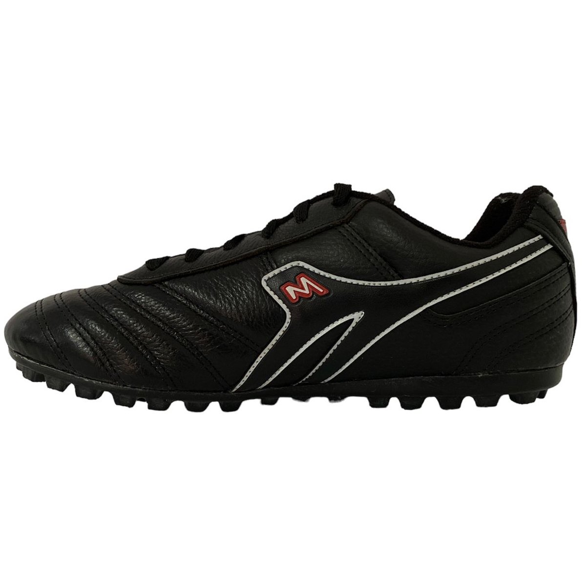 Chuteira Society Mathaus Azzurra Unissex Preto Preto 2