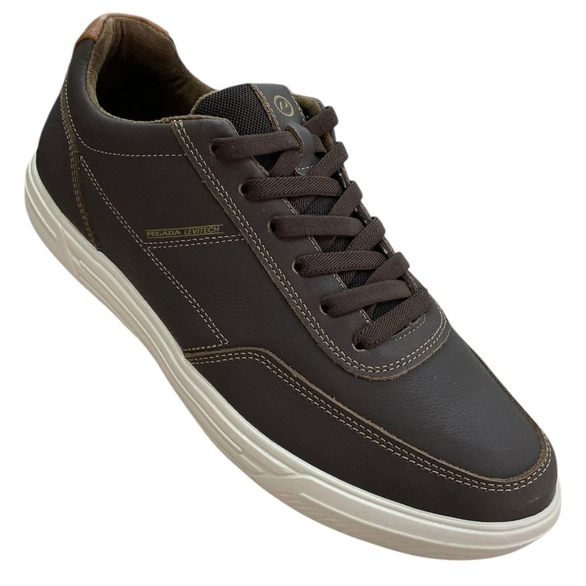Sapatenis Pegada 510410 Masculino Coffe Marrom 3