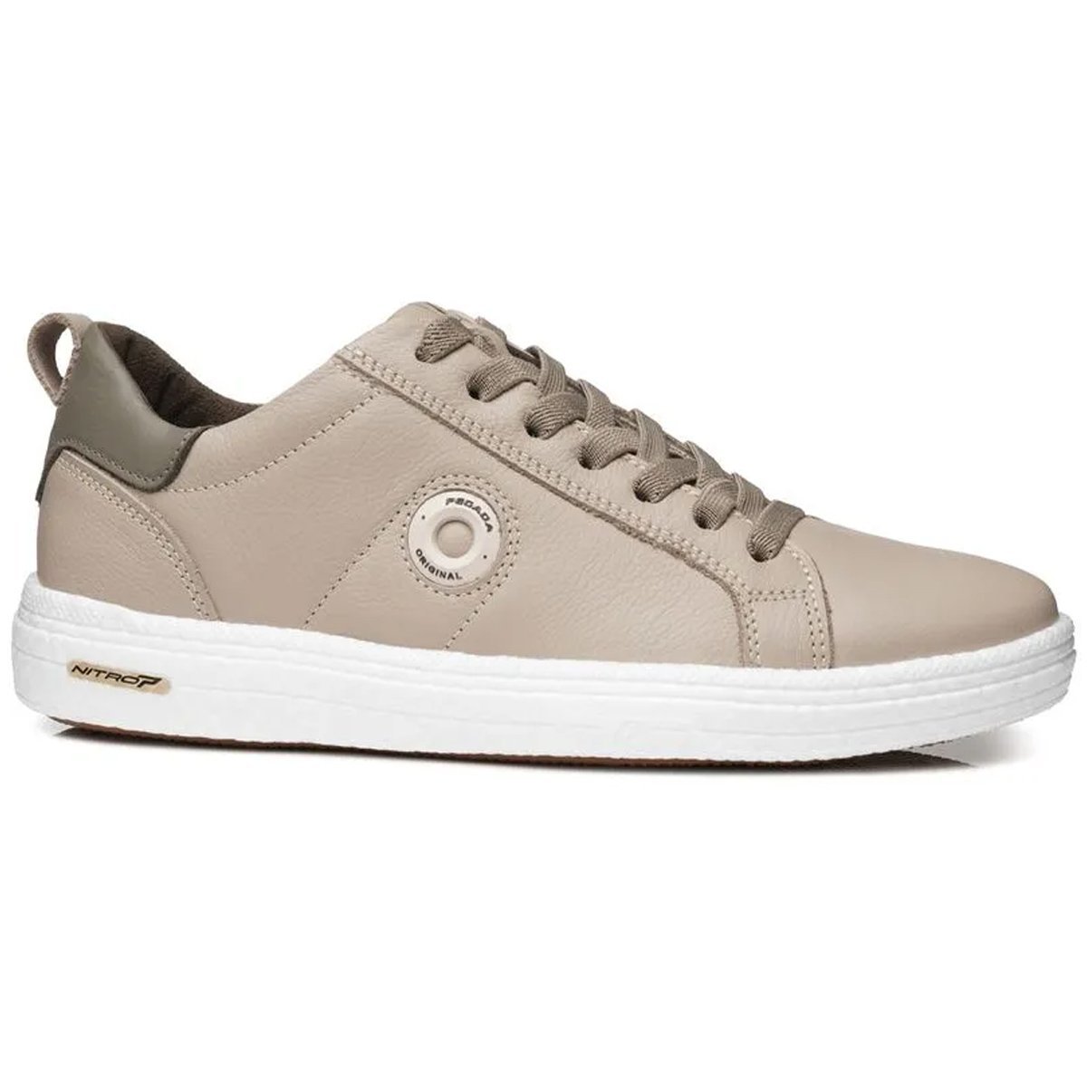 Sapatenis Pegada 112004 Masculino Bege