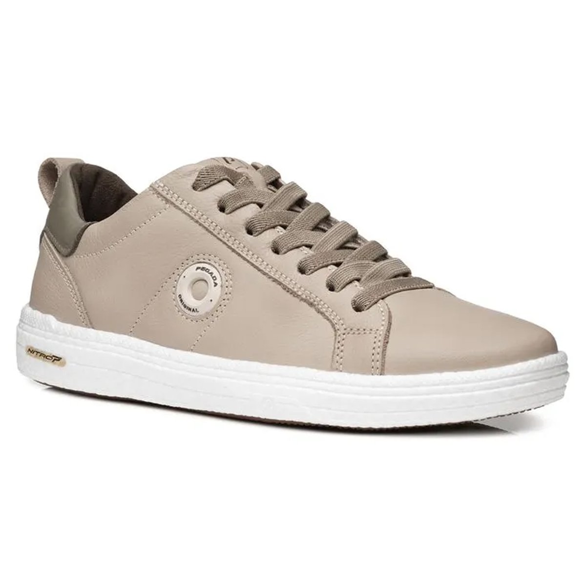 Sapatenis Pegada 112004 Masculino Bege Bege 2