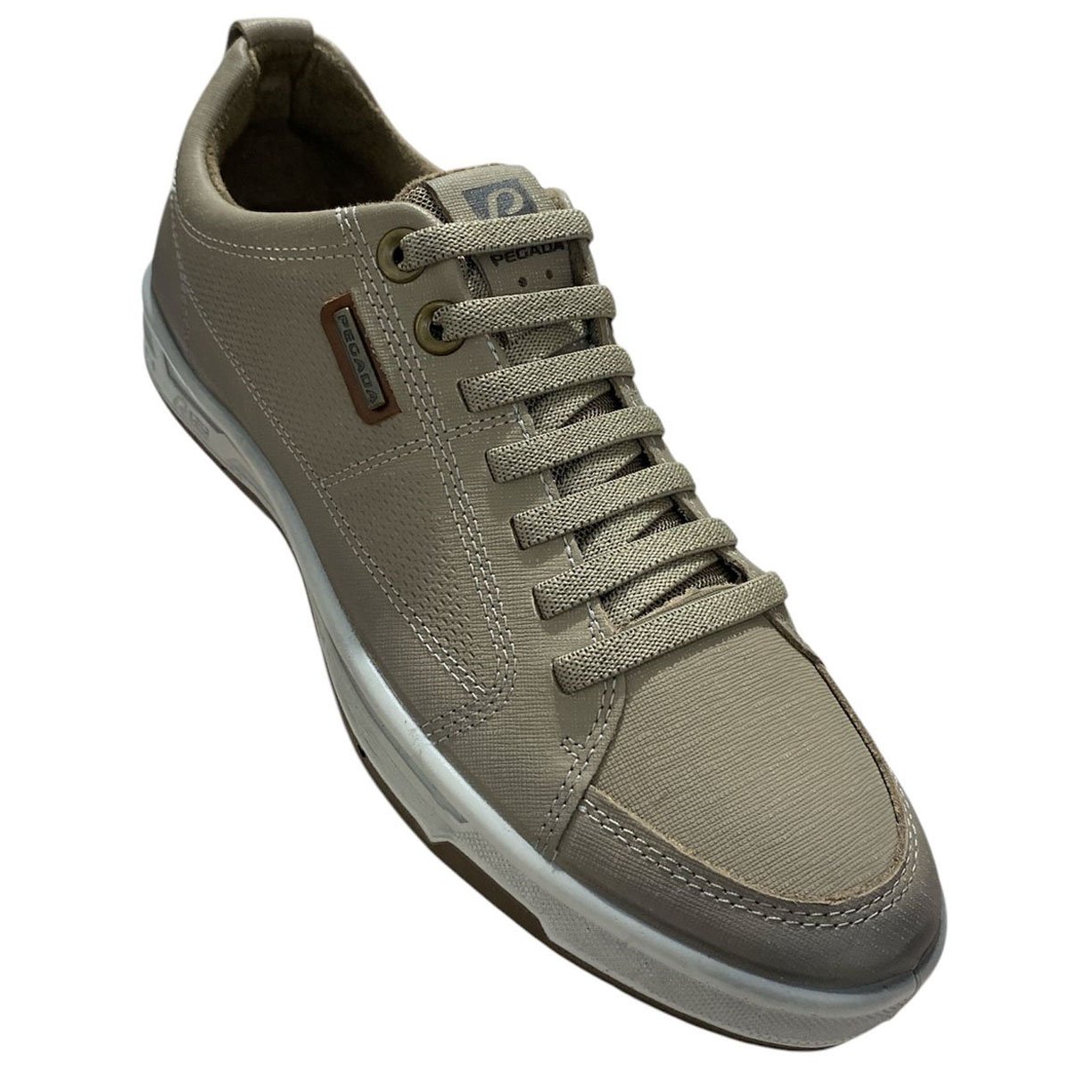 Sapatenis Pegada 119410 Masculino Areia Bege 3